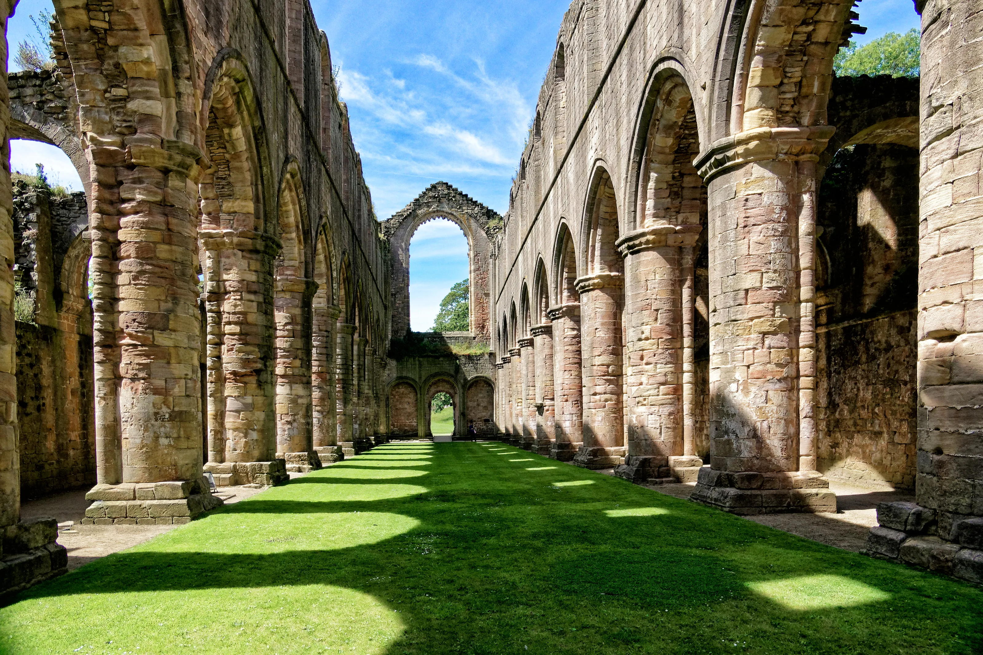 Walking Through Ancient Ruins