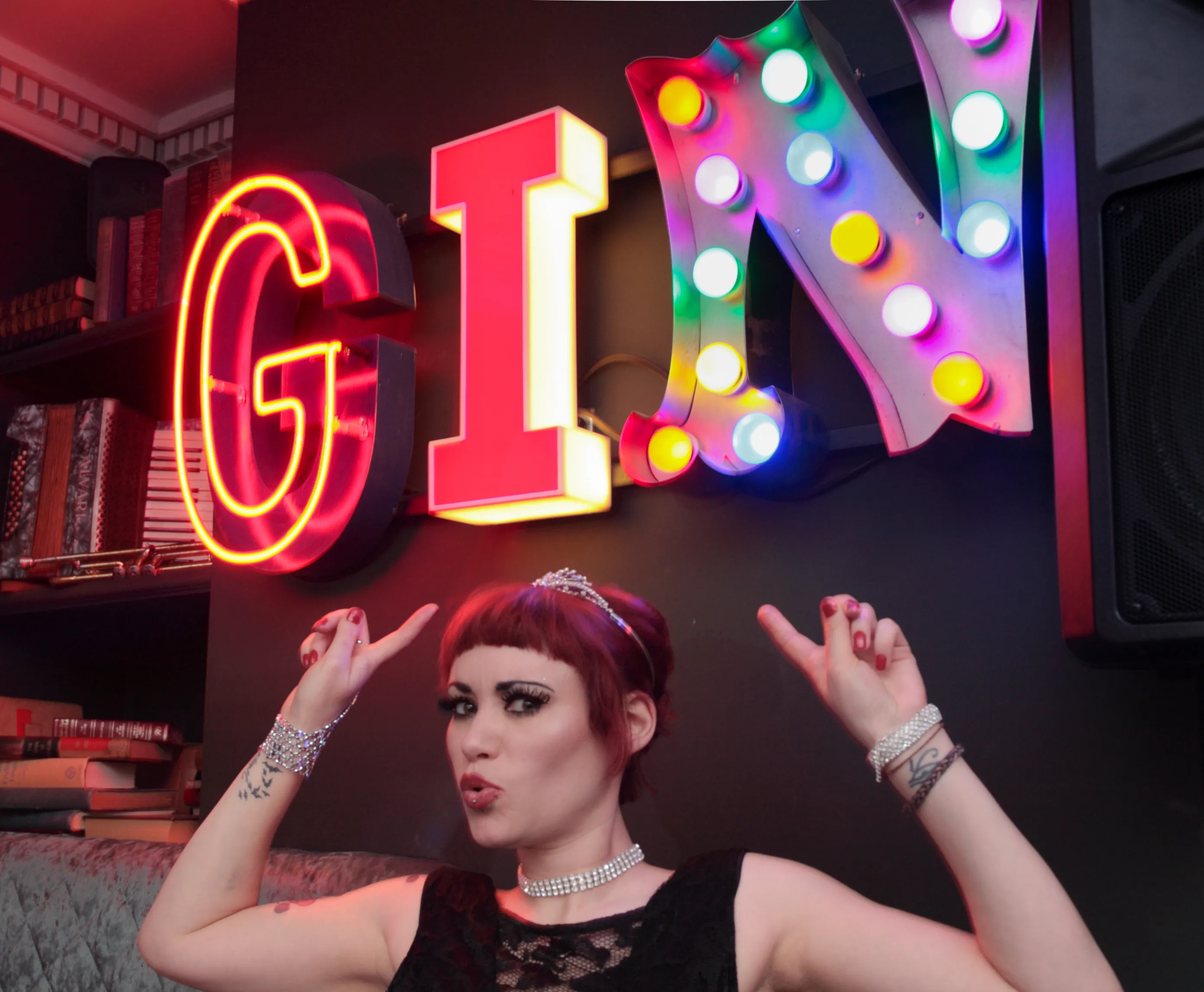 Illuminated Neon Lights (in colour)