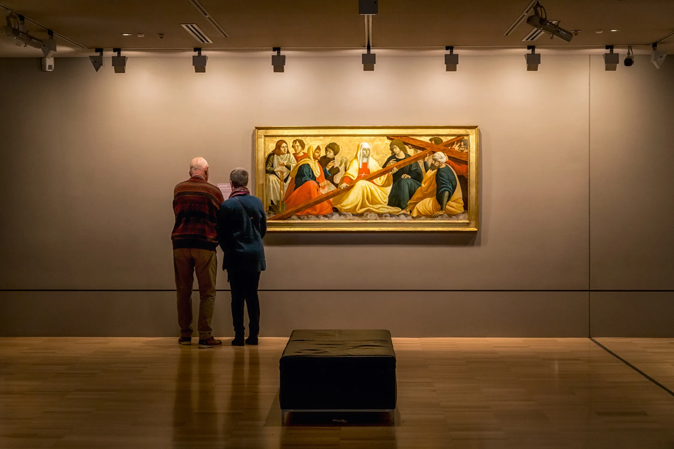 People Admiring Art