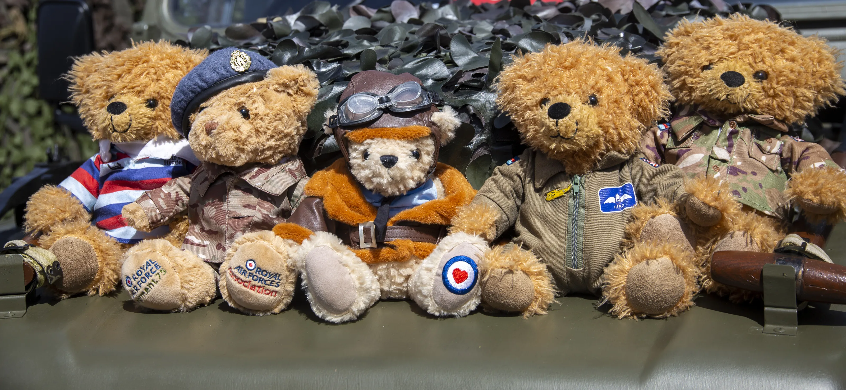 Teddy Bears (in colour)