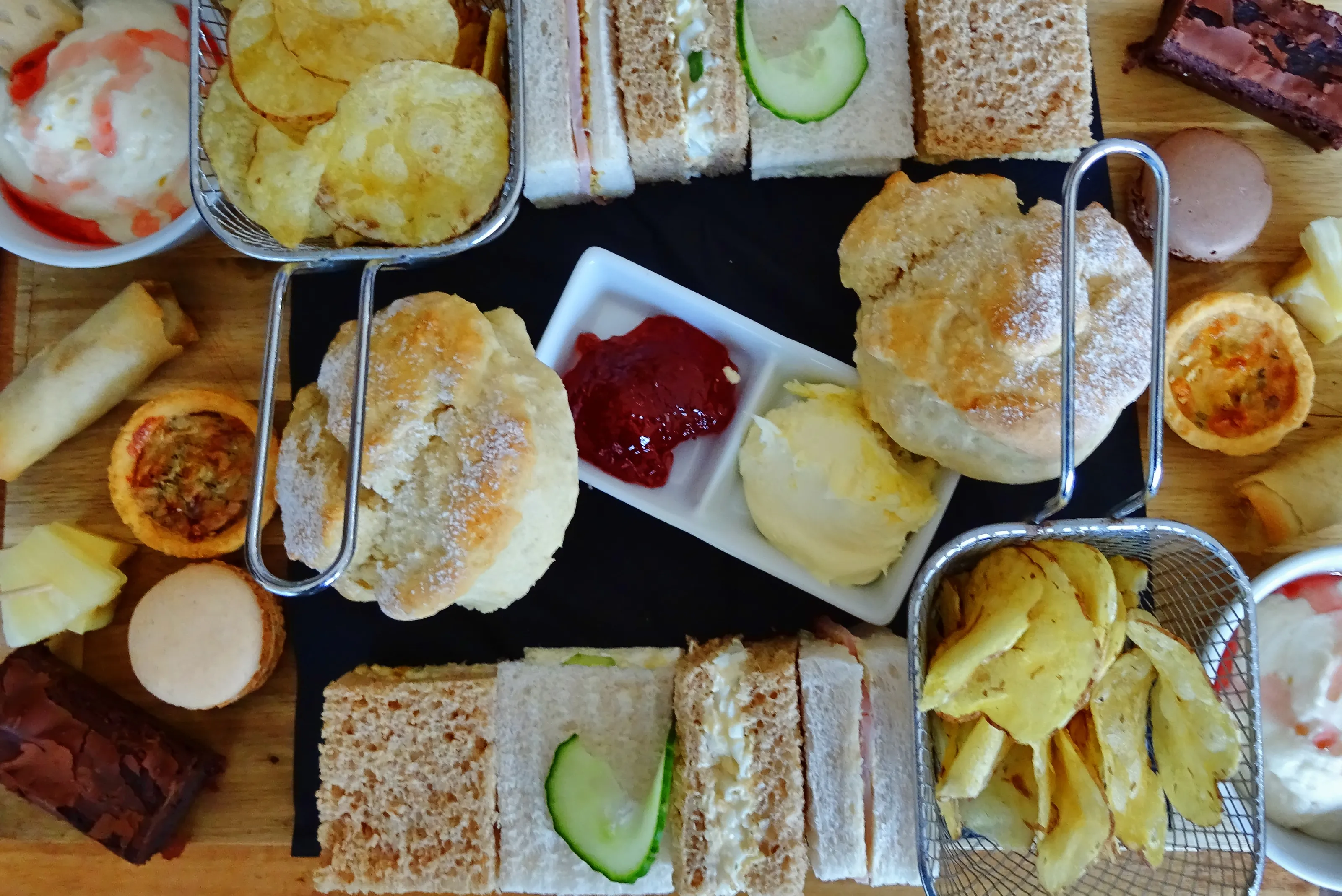 Flat Lay Food Photography (in colour)
