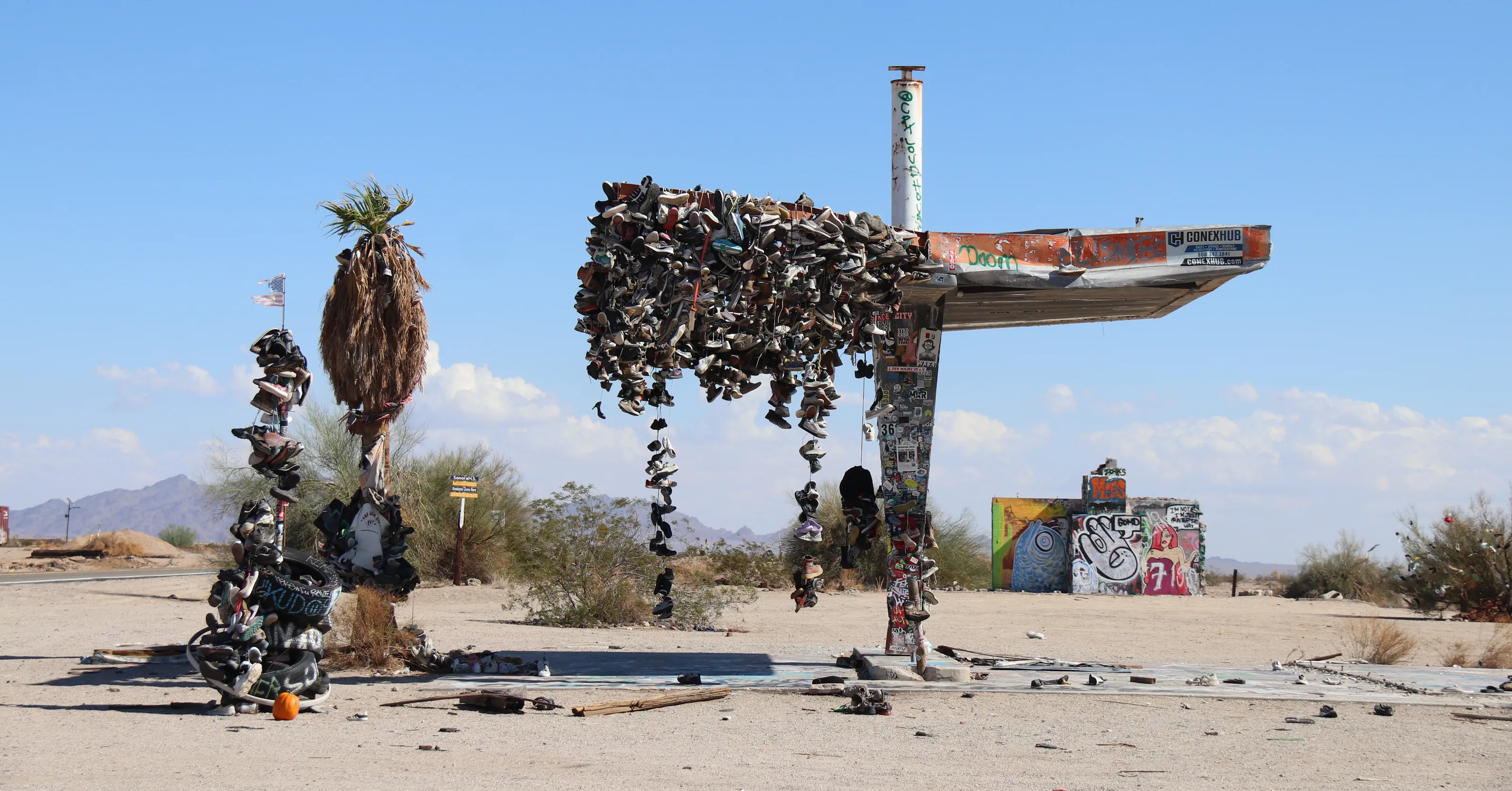 Man-Made Roadside Attractions (in colour)
