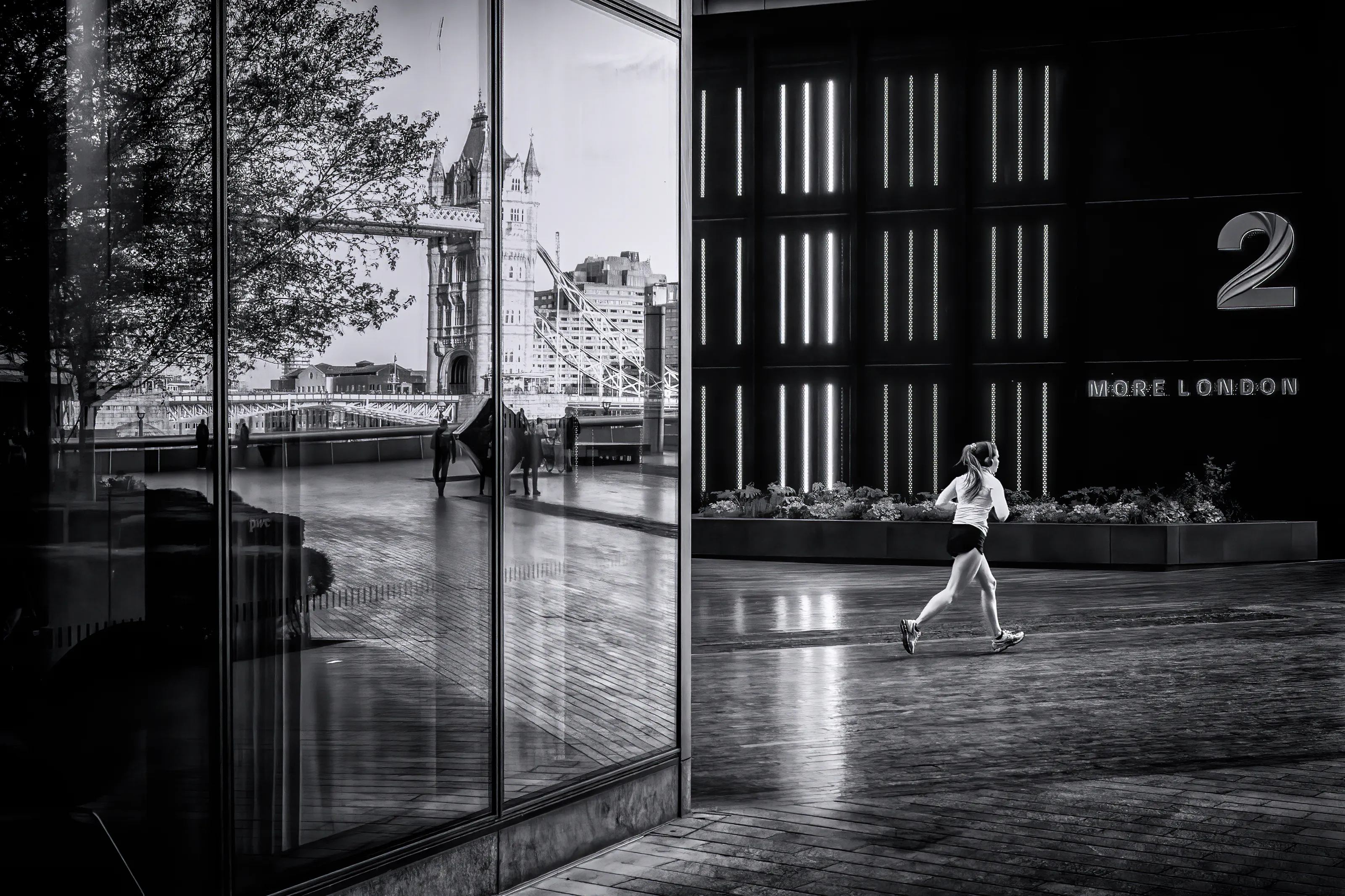 Urban Landscapes in Black and White