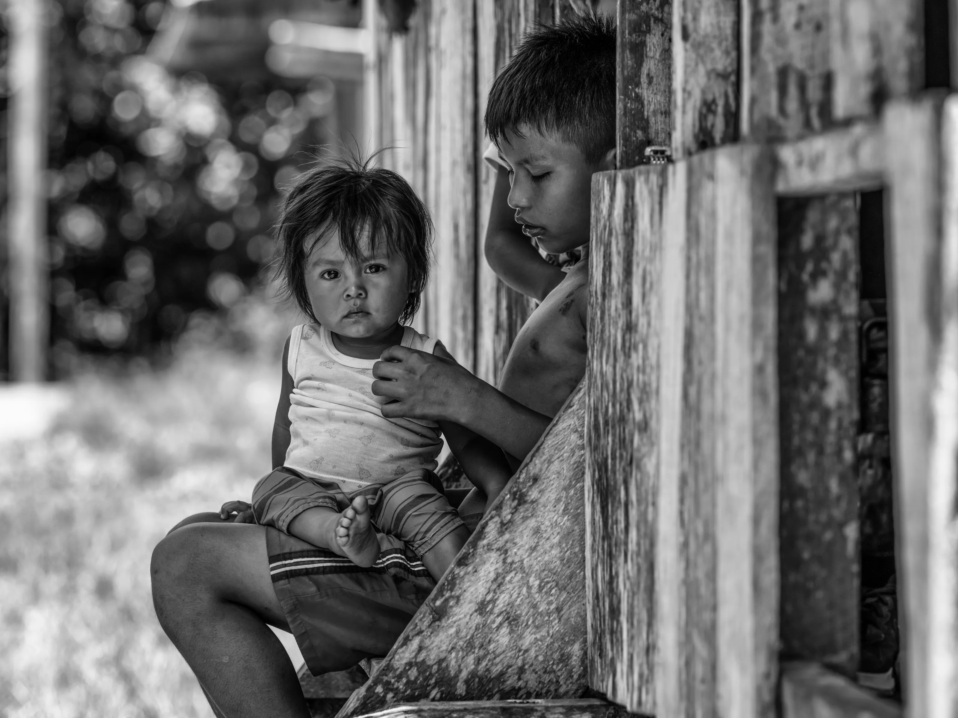 Street Life in Black and White