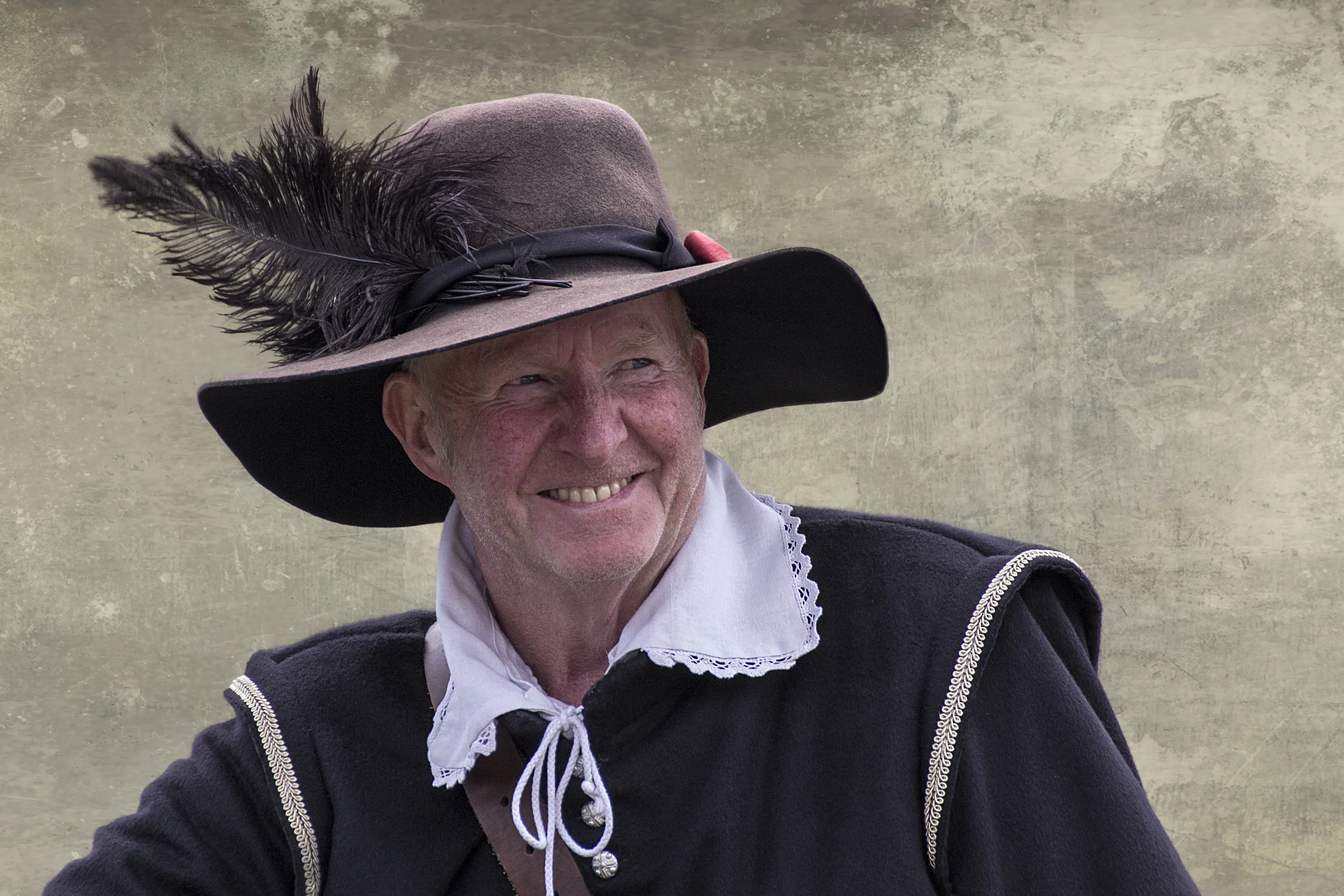 A Single Historical Reenactor