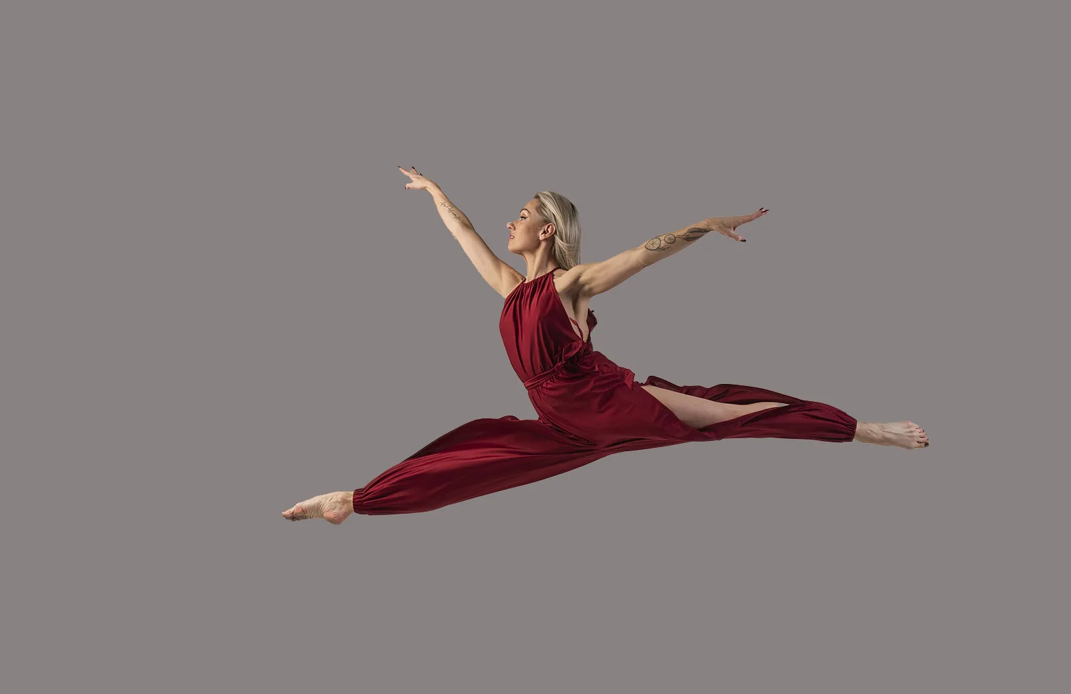Studio Shots of Dancers in Motion