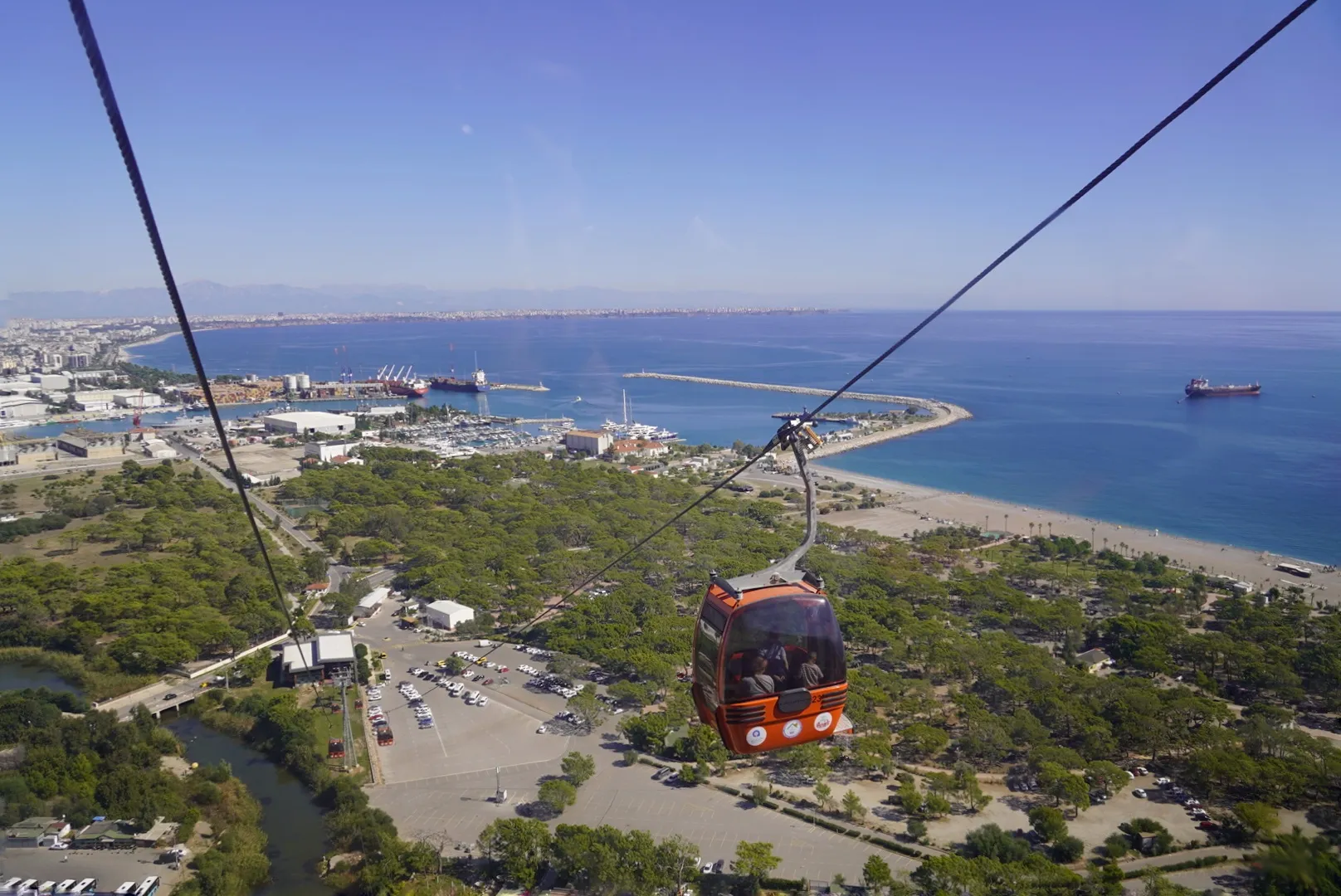 View From a Cable Car