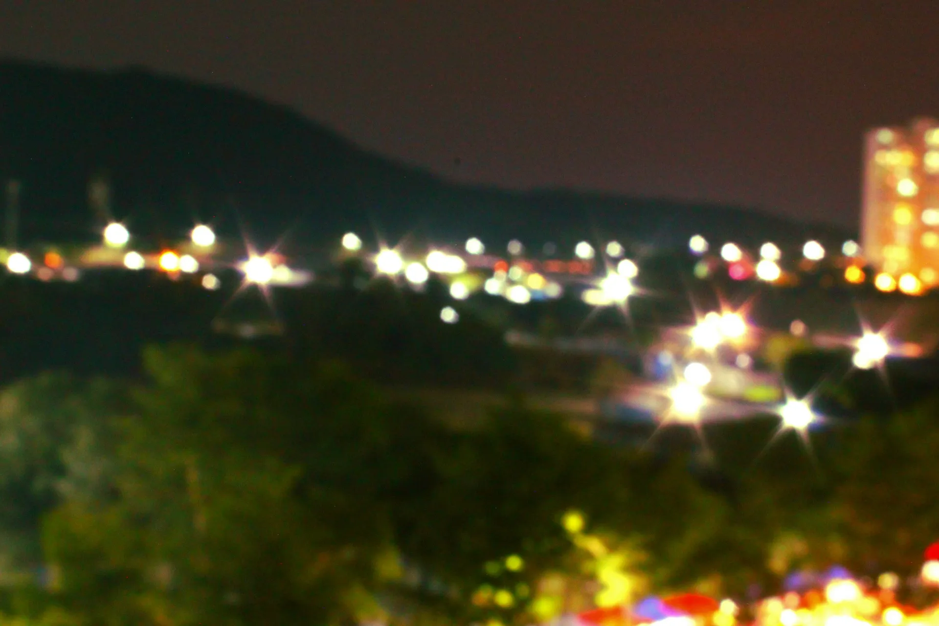 Deliberately Unfocused