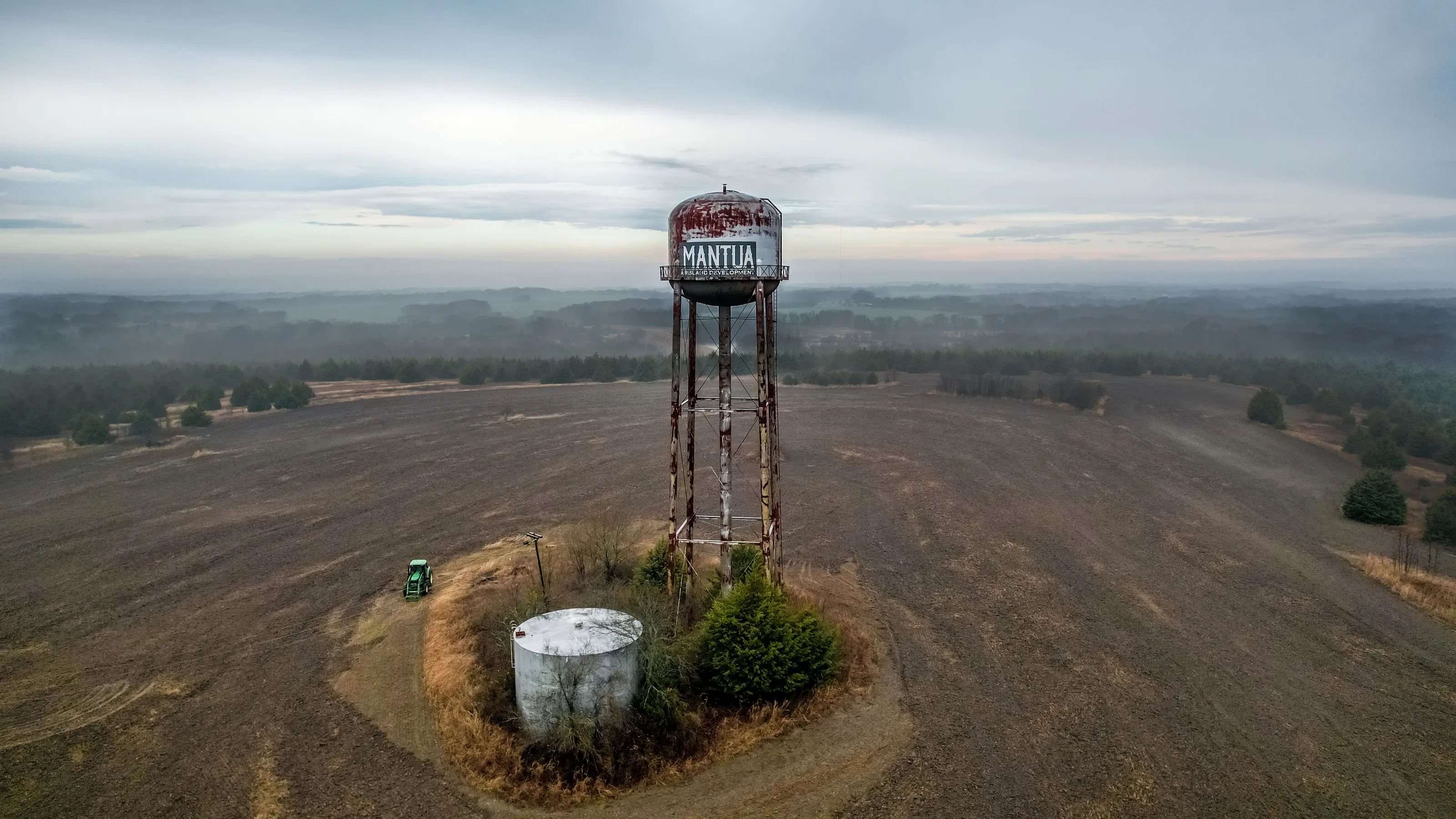 Water Towers (in colour)