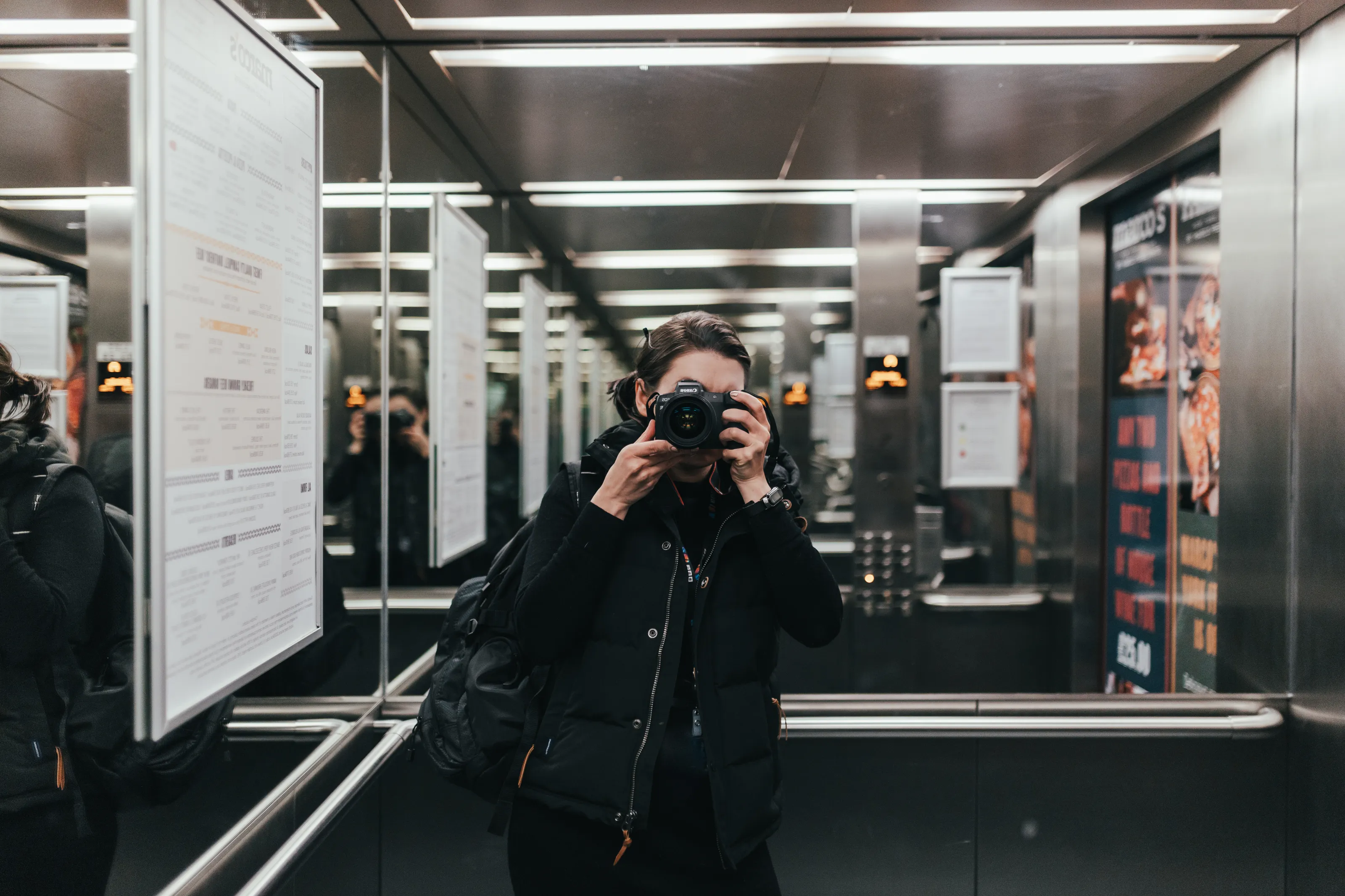 Self Portraits in Reflection