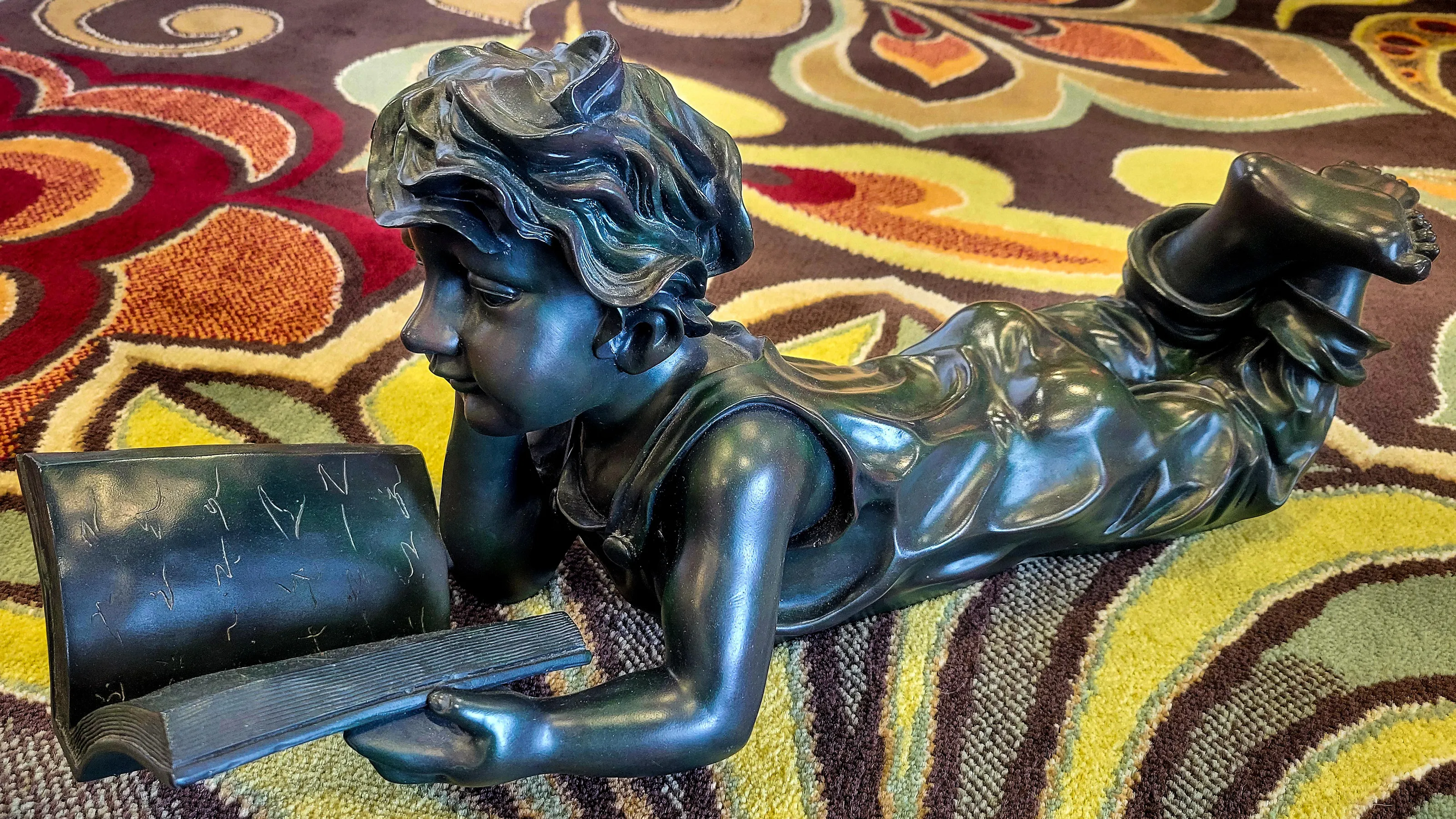 Artwork Depicting Reading (in colour)