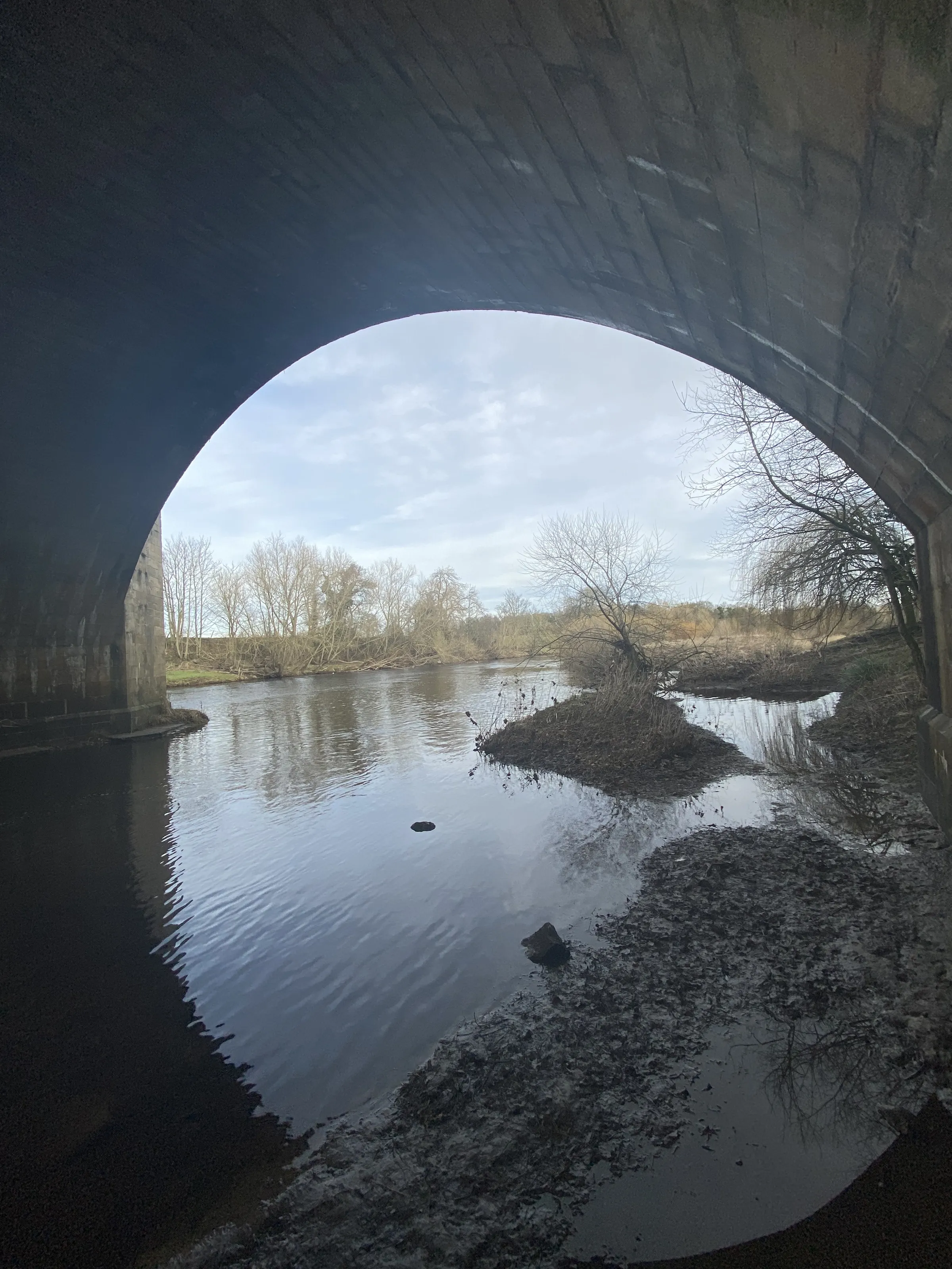 View from a Tunnel or Arched Bridge