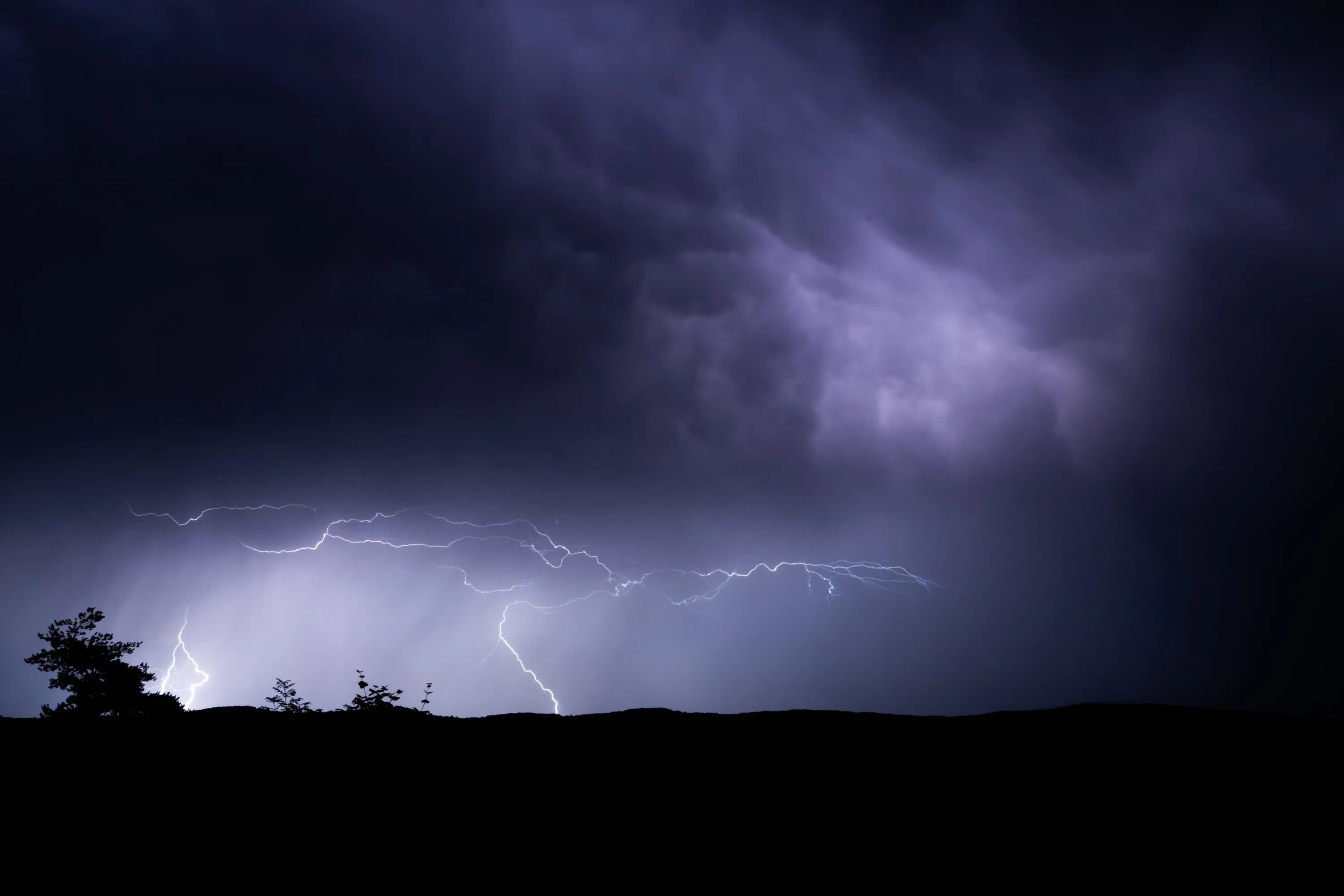 Lightning (in colour)