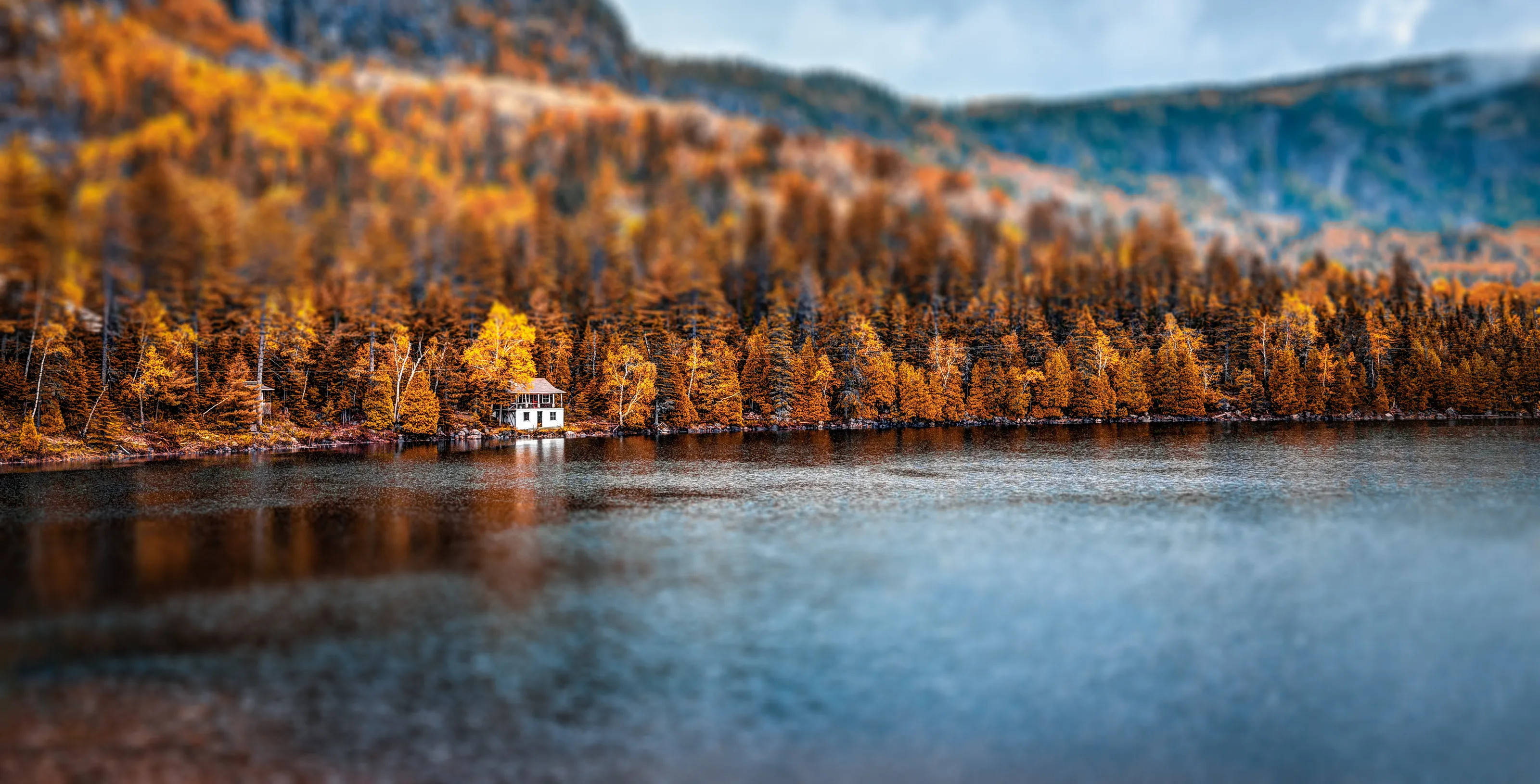 Retouching - Tilt/Shift Effect Miniaturisation