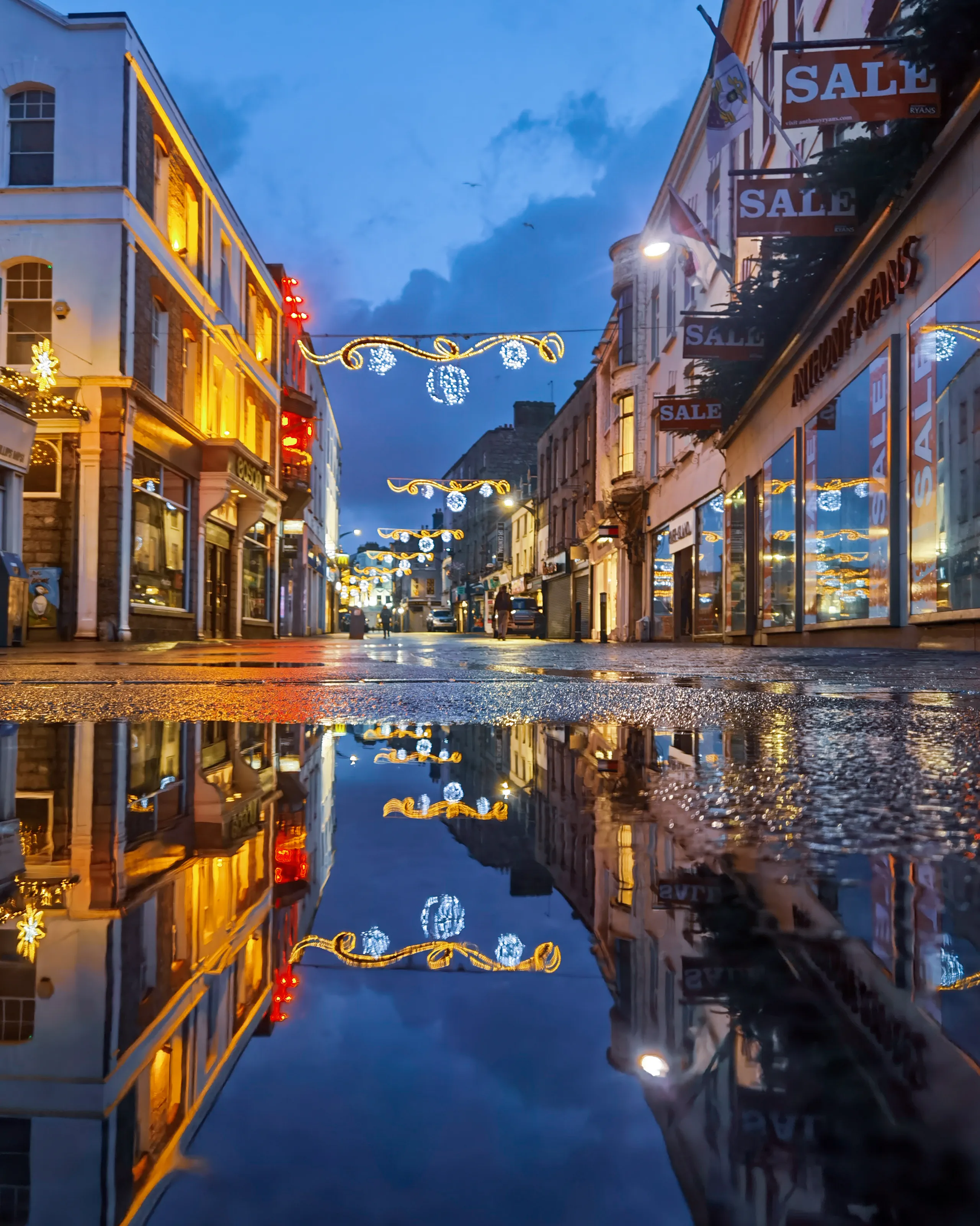 Reflections in Puddles