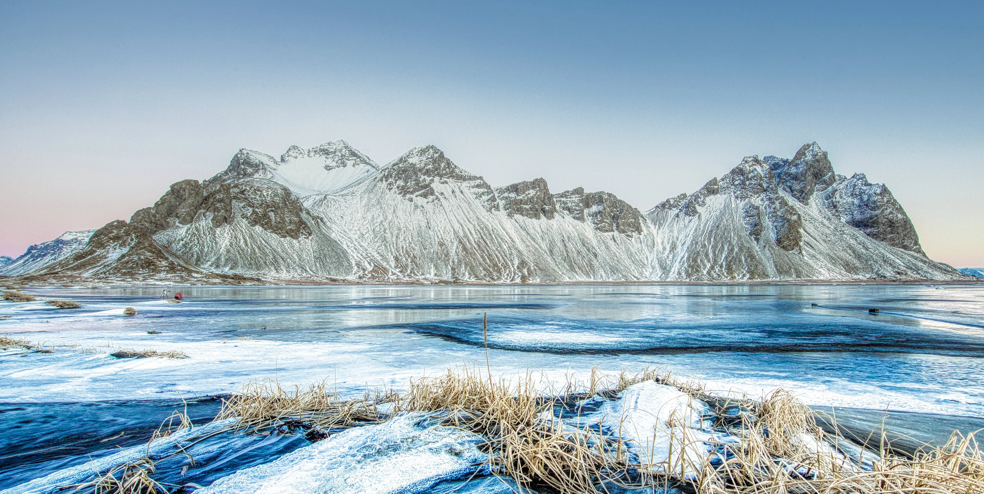 Snow and ice landscapes