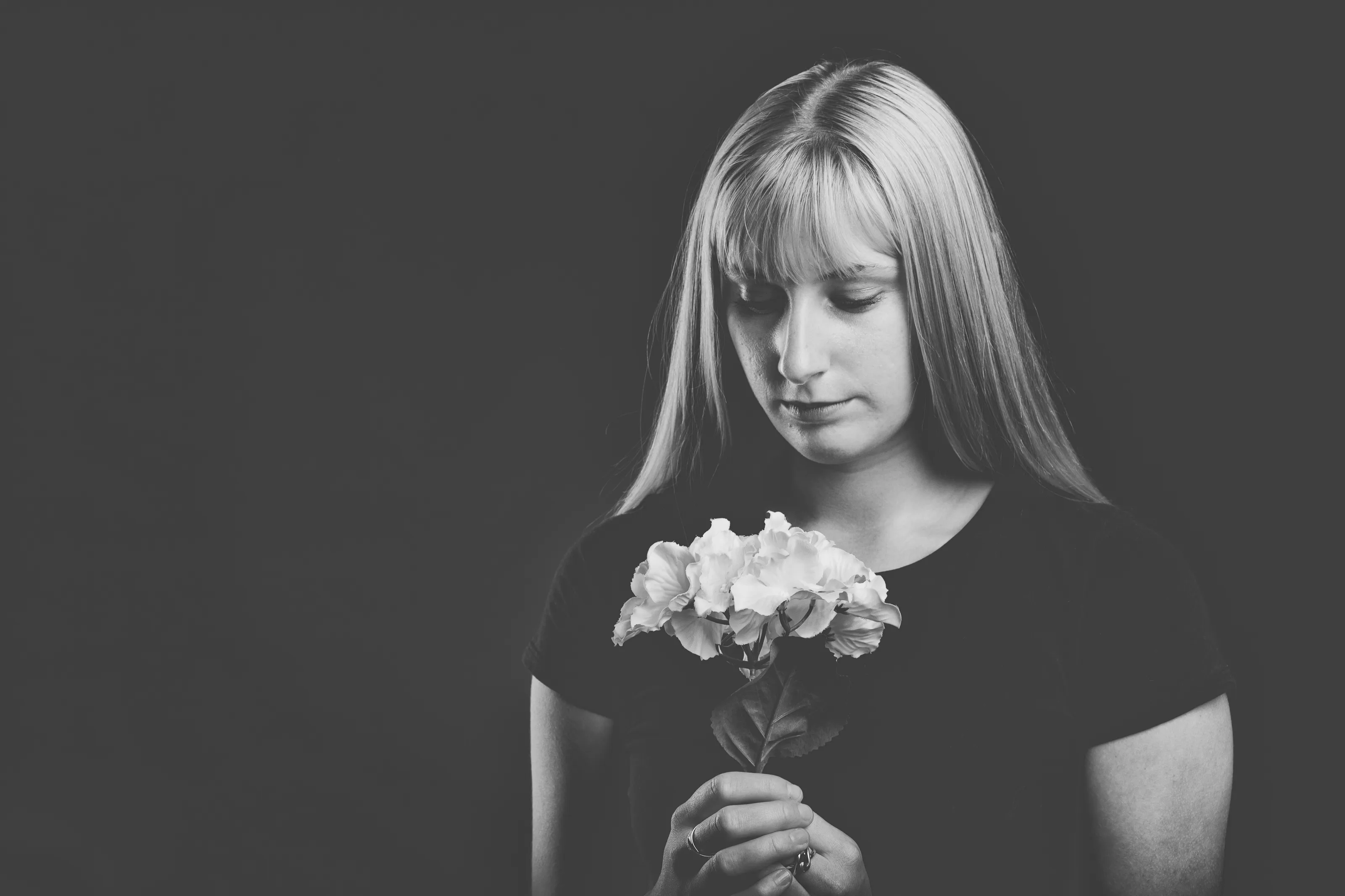 Head and Shoulders Portraits in Black and White