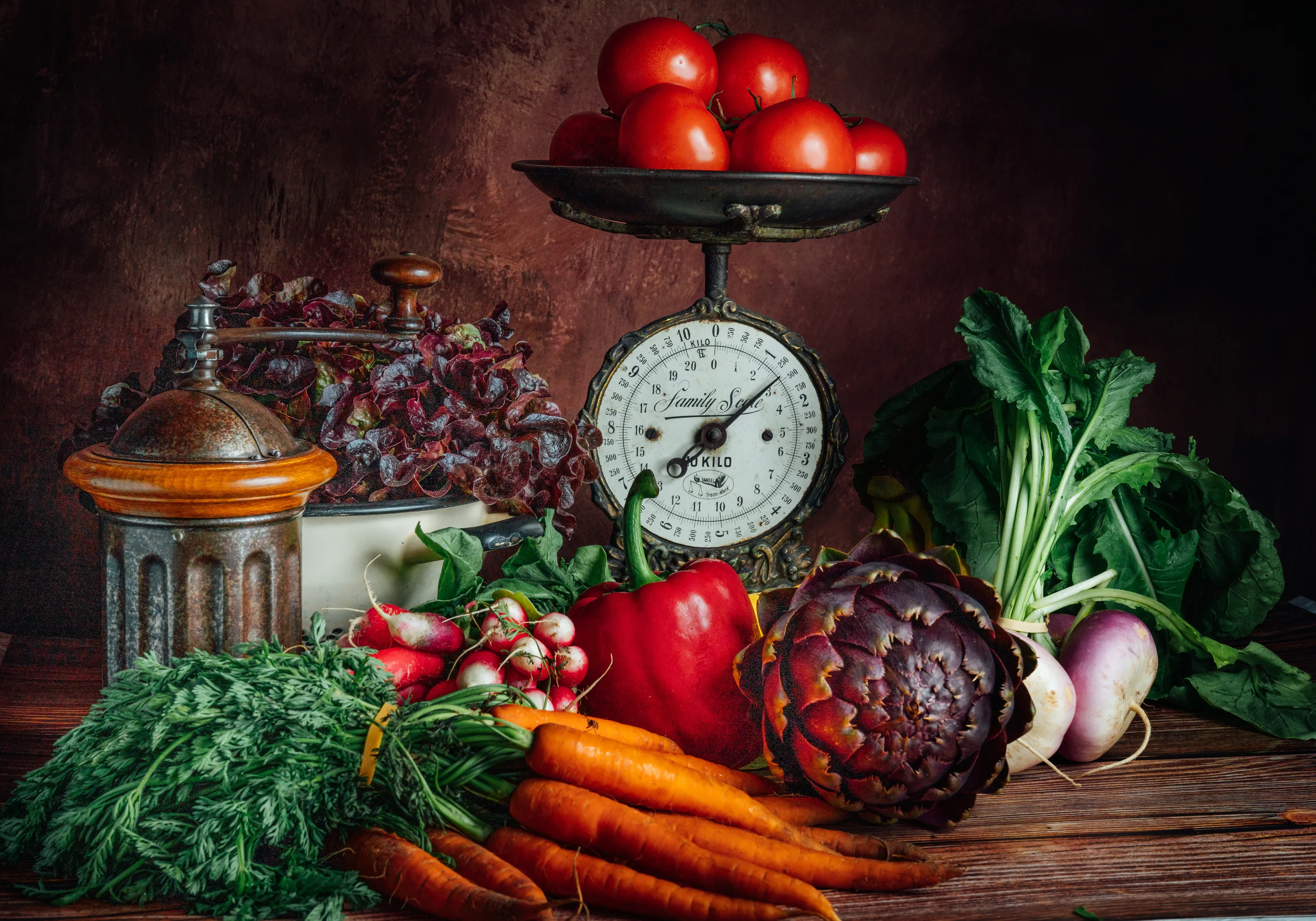 Still Life with Fruit and Vegetables