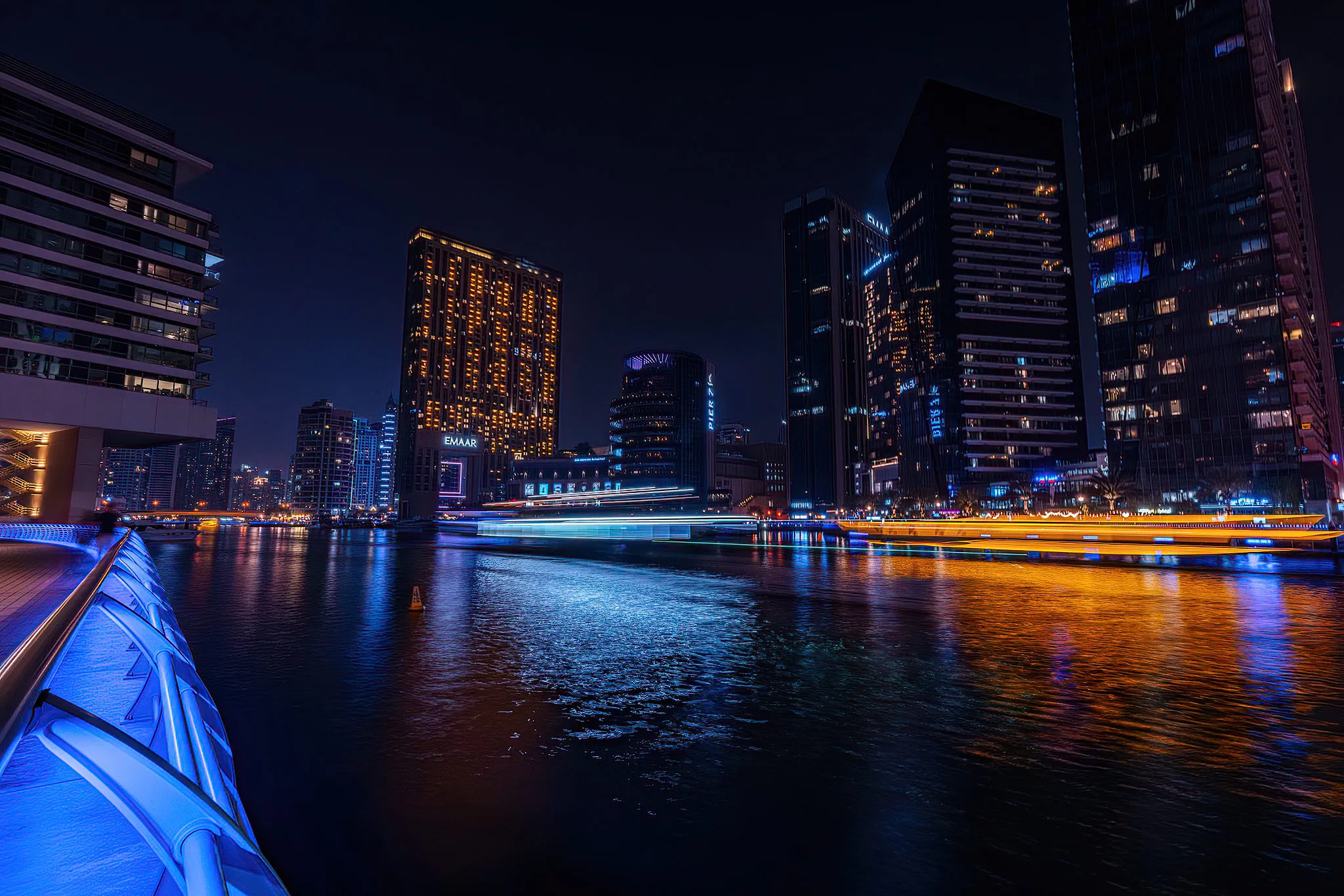 Light Trails at Night