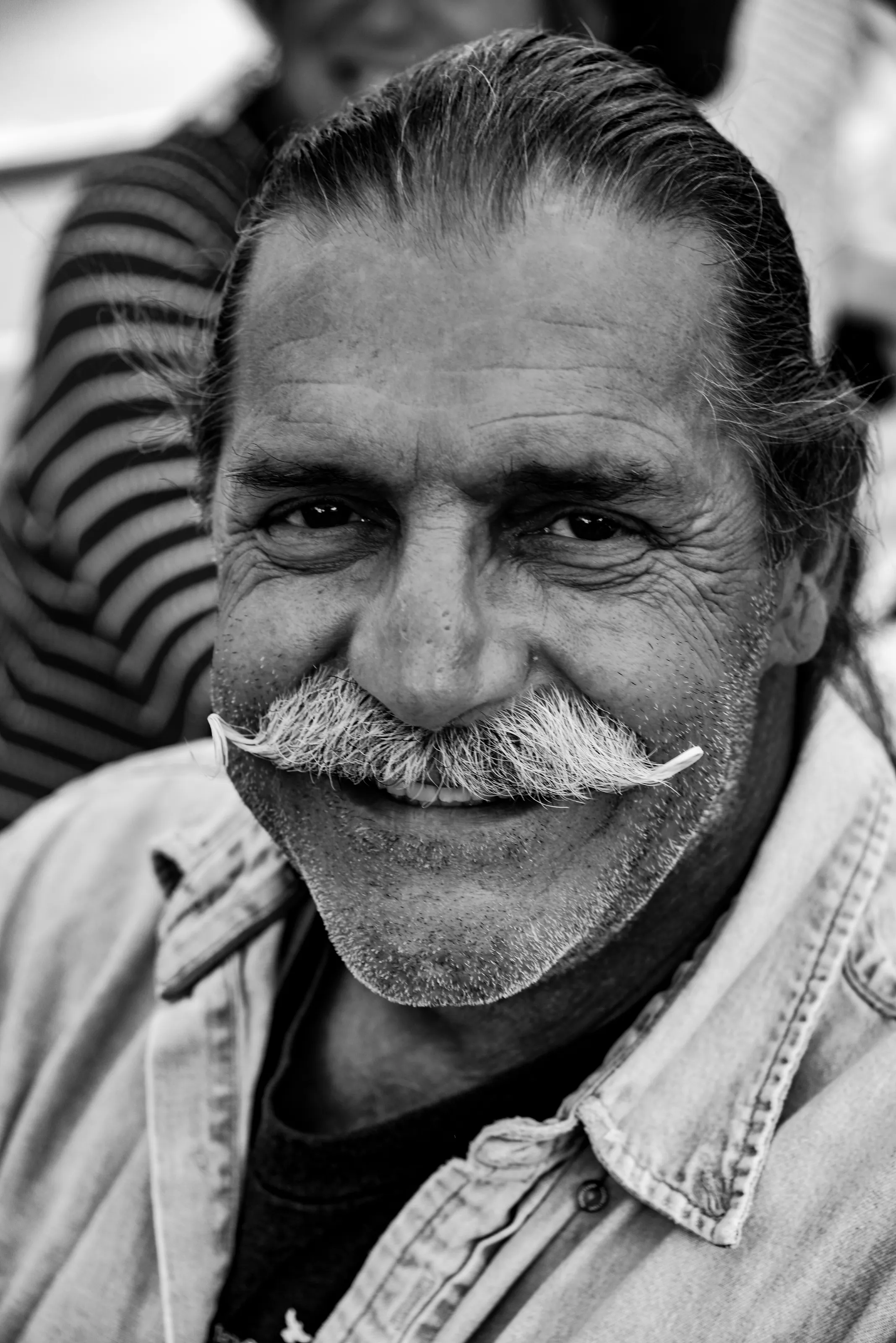 Moustaches in Black and White