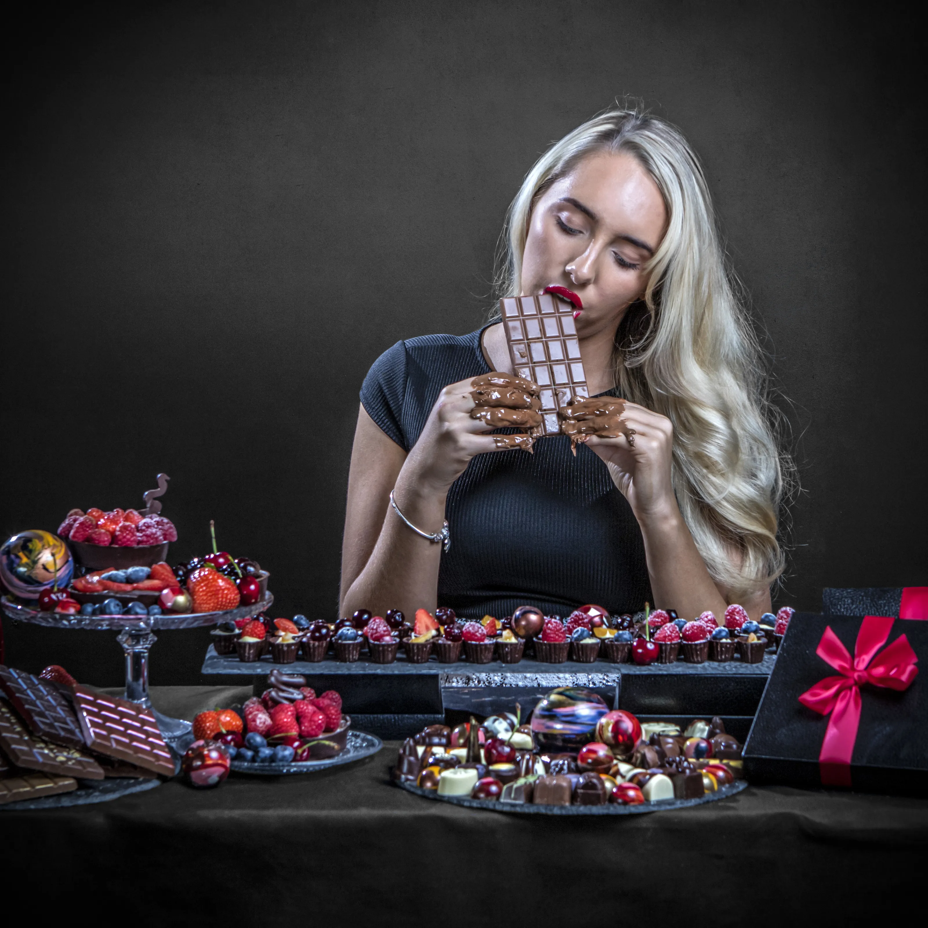 People with Sweet Foods