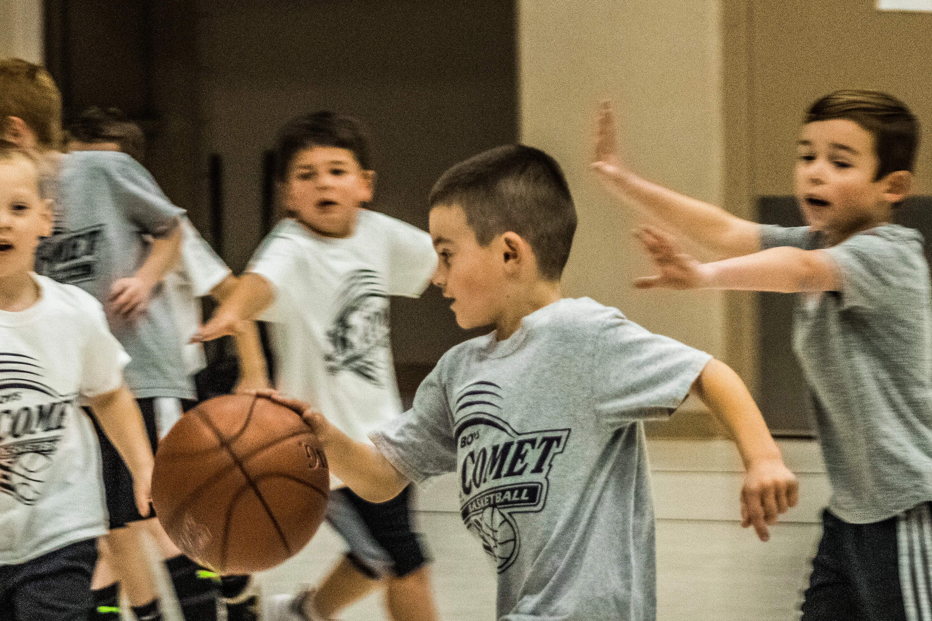 Sports Action Involving Children