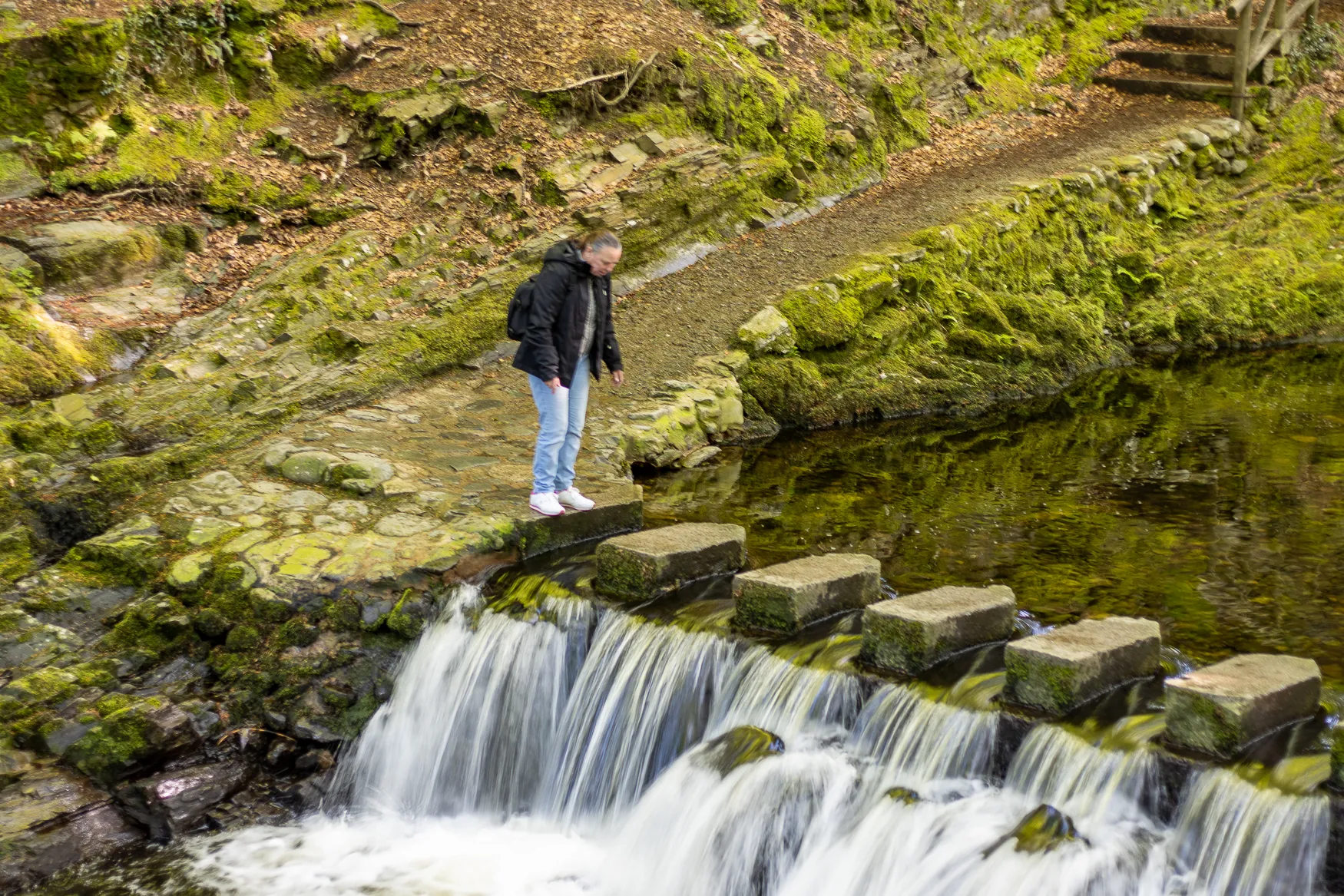 Stepping Stones Across Rivers and Streams