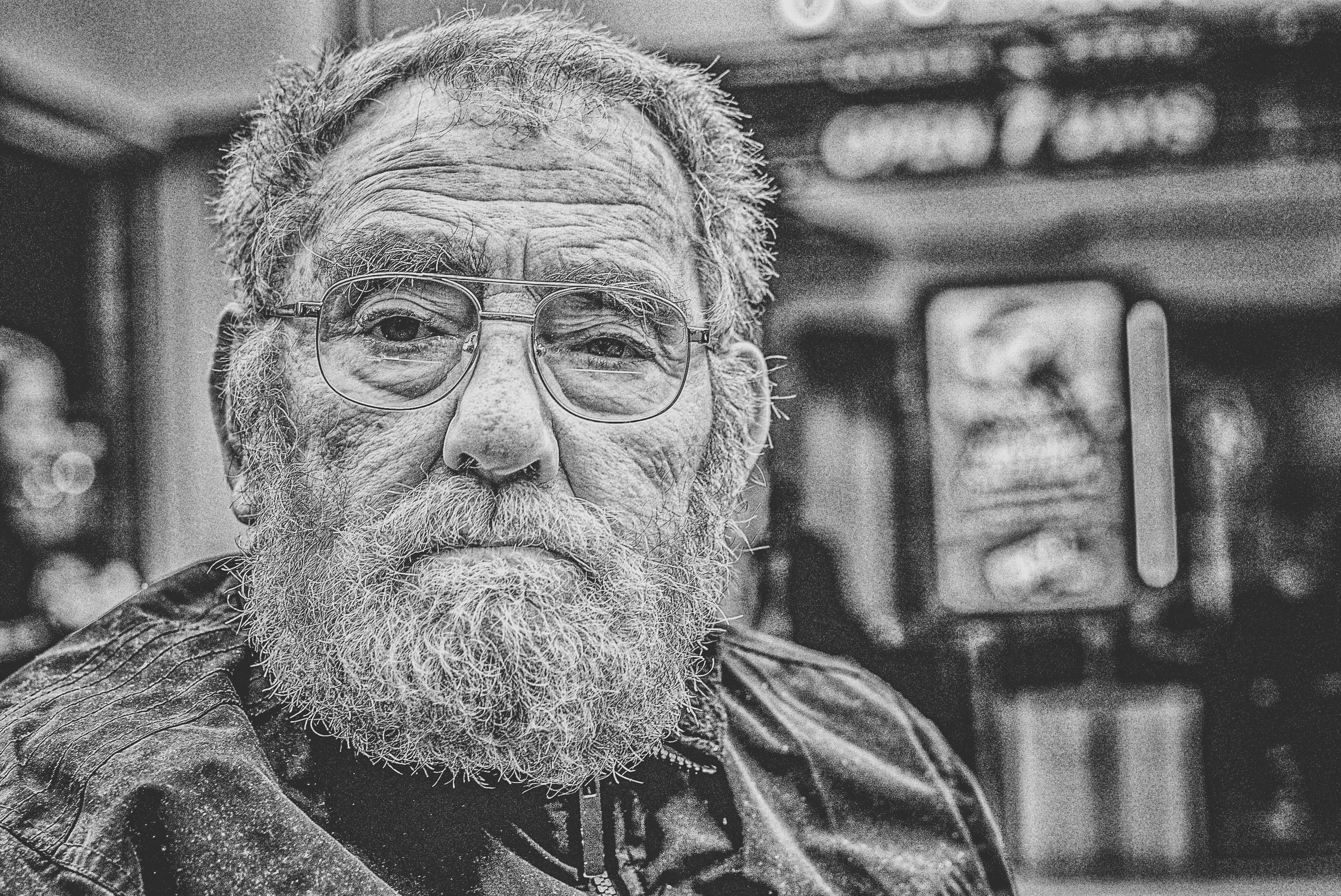 Portraits of Older People in HDR