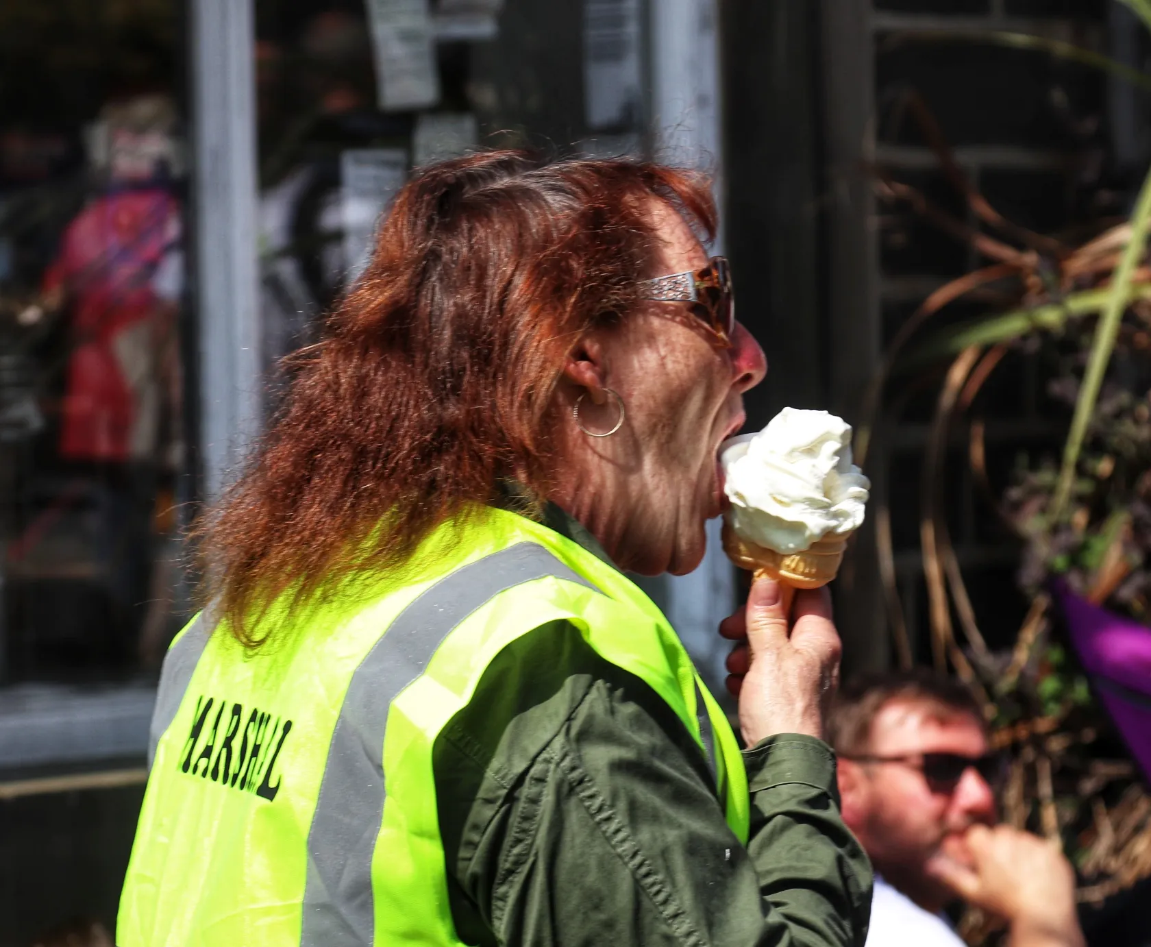 Close-Up of People Eating Ice Cream