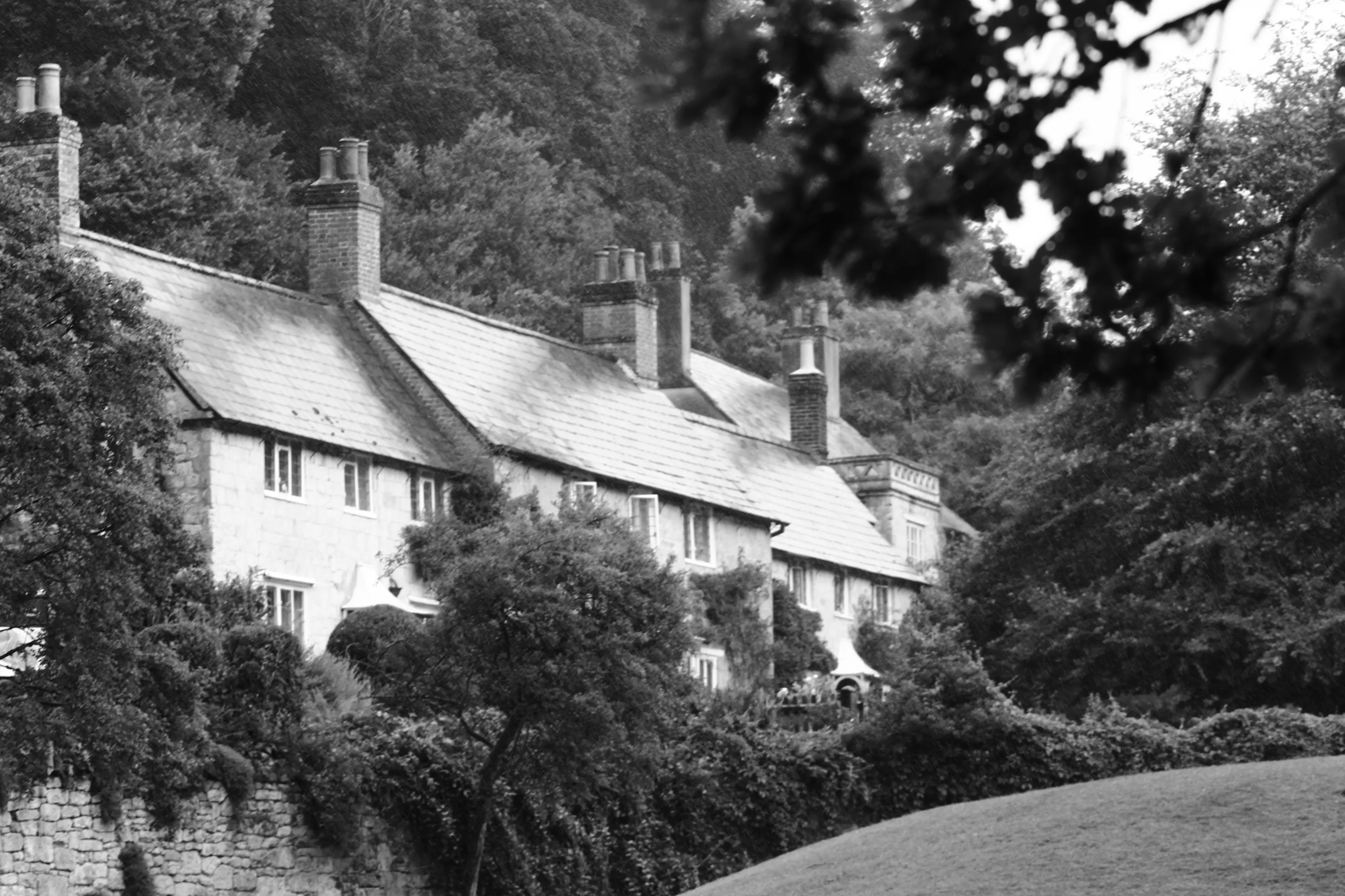 Buildings in Black and White