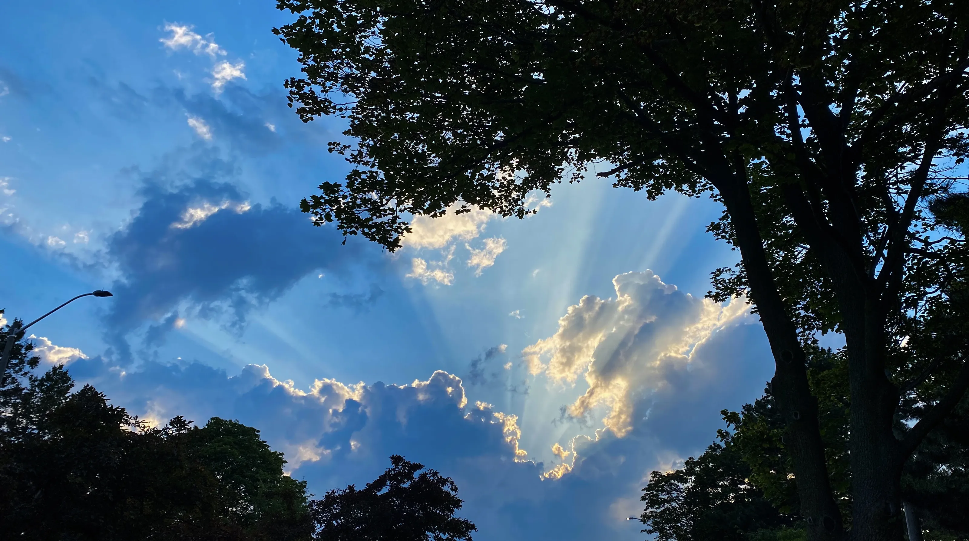 Interesting Skies (in colour)
