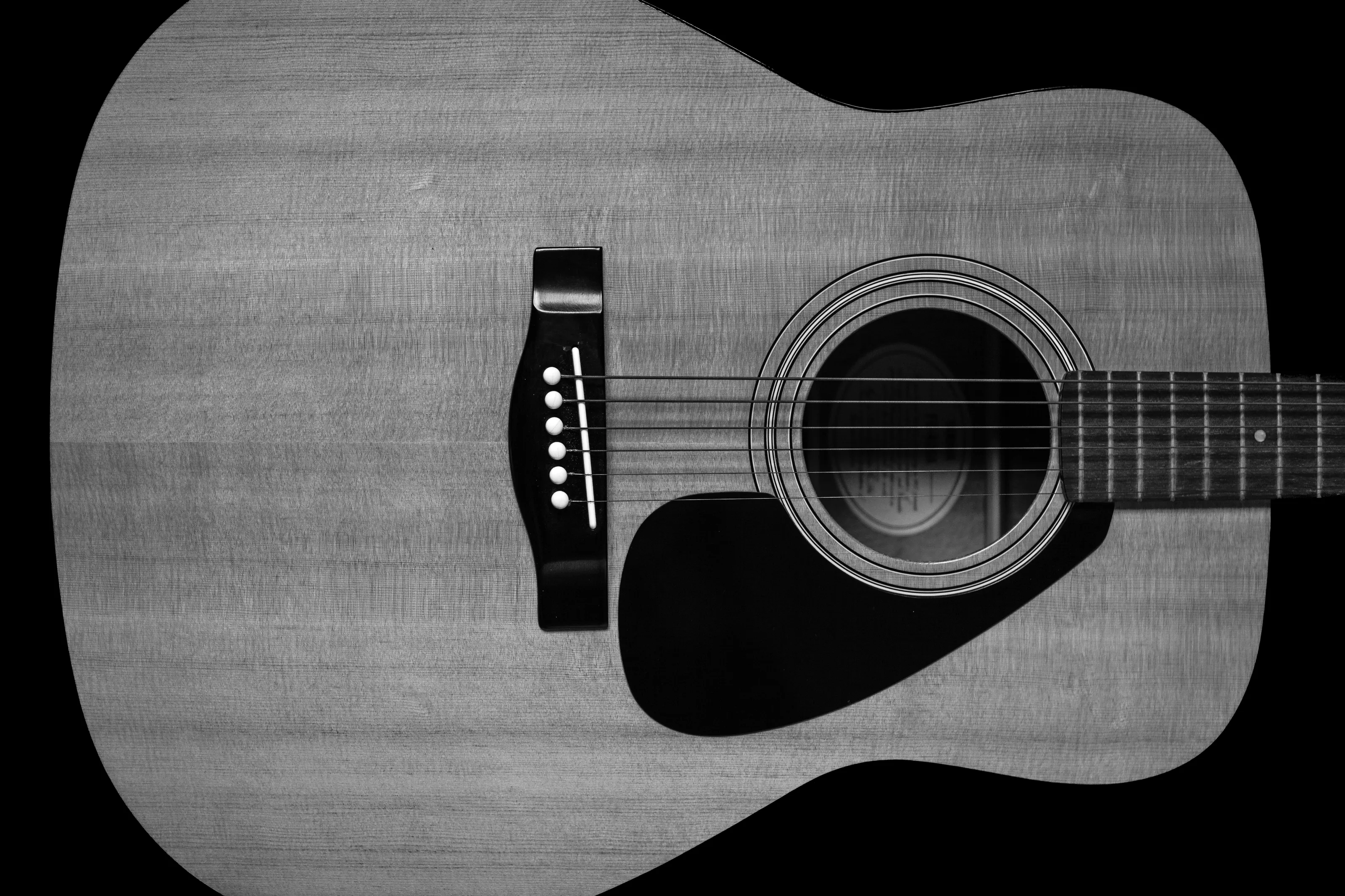 Musical Instruments in Black and White