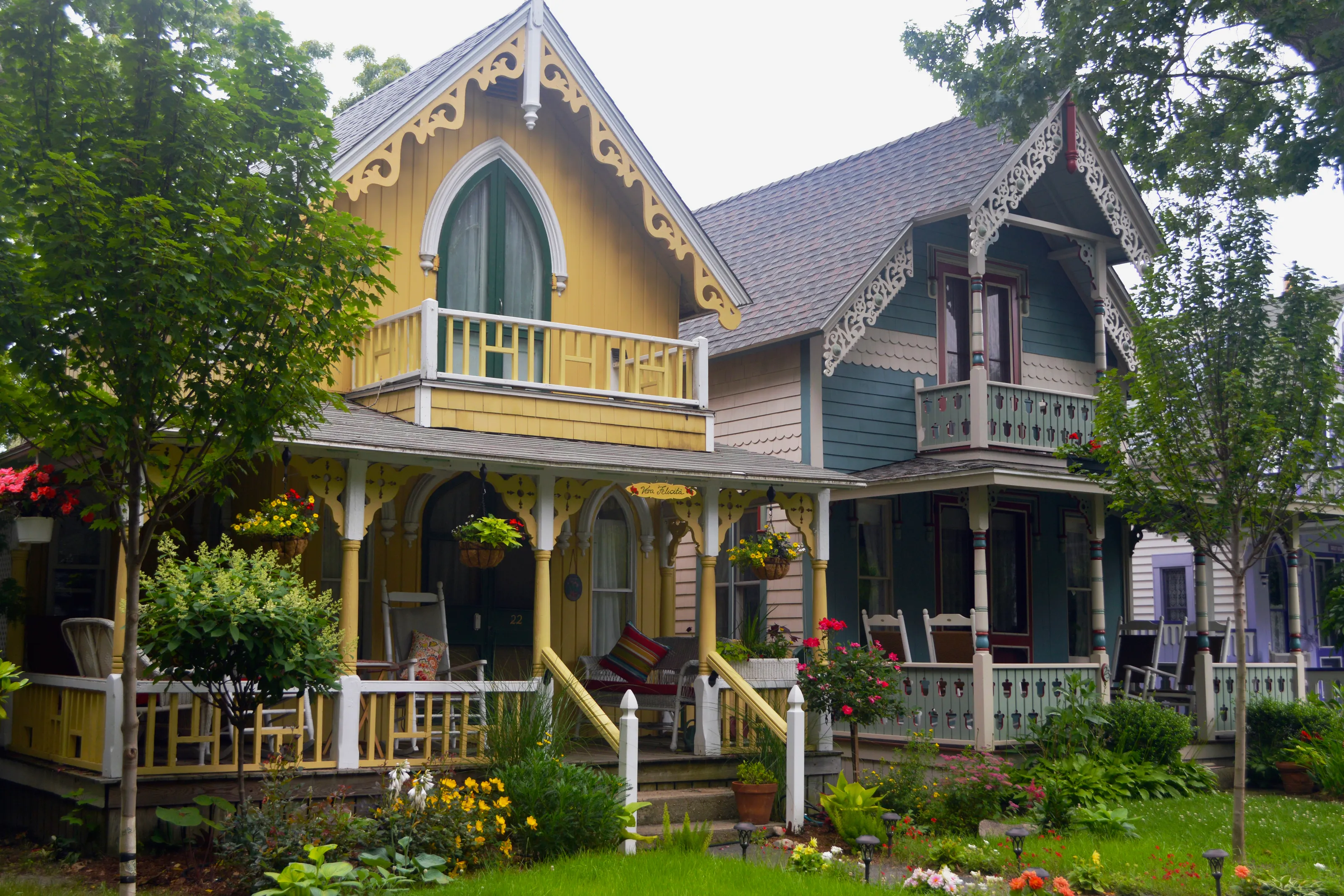 Victorian-Style and Gingerbread-Style Houses