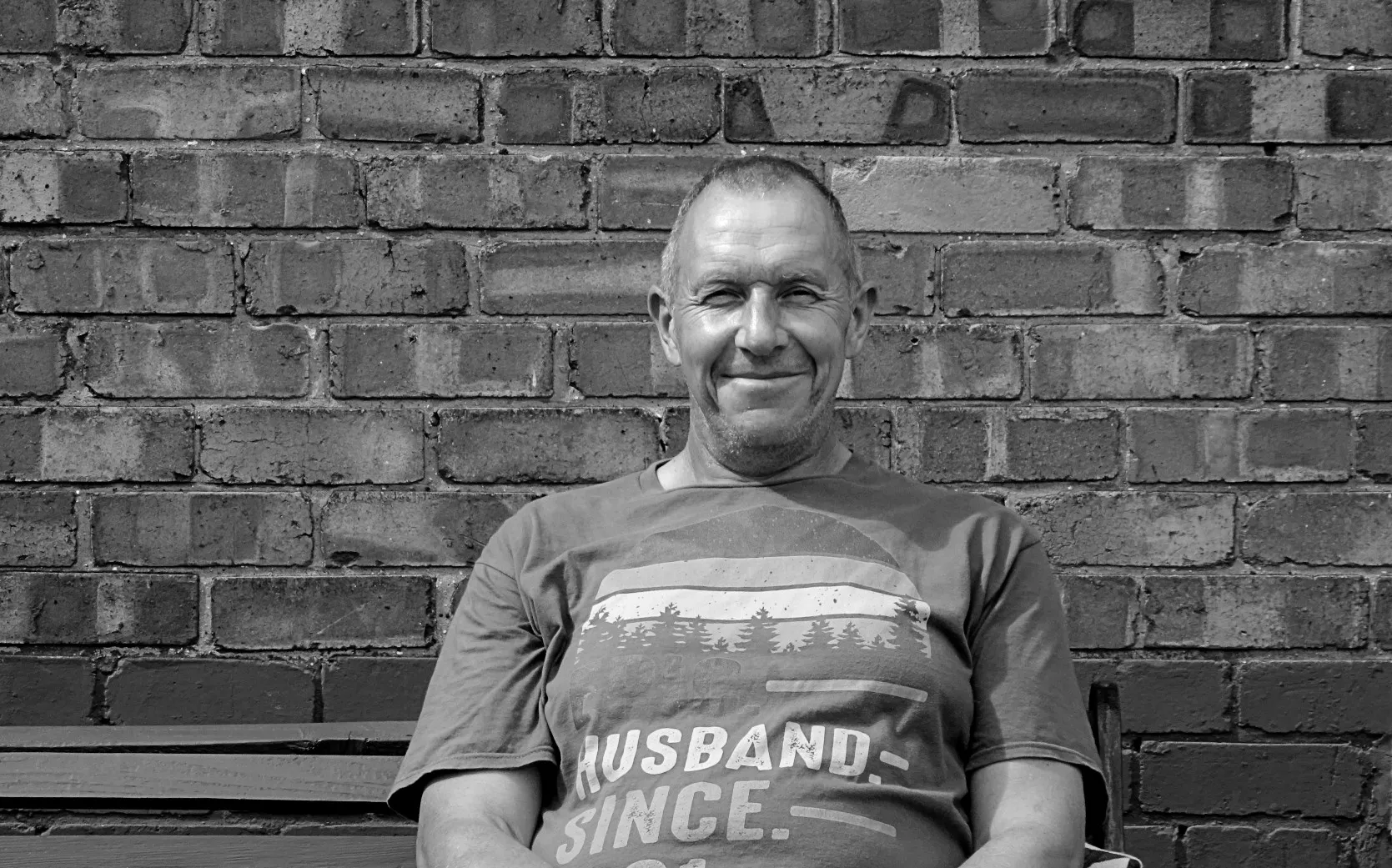 Portraits of a Man in Black and White