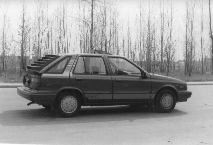 Older Cars in Black and White