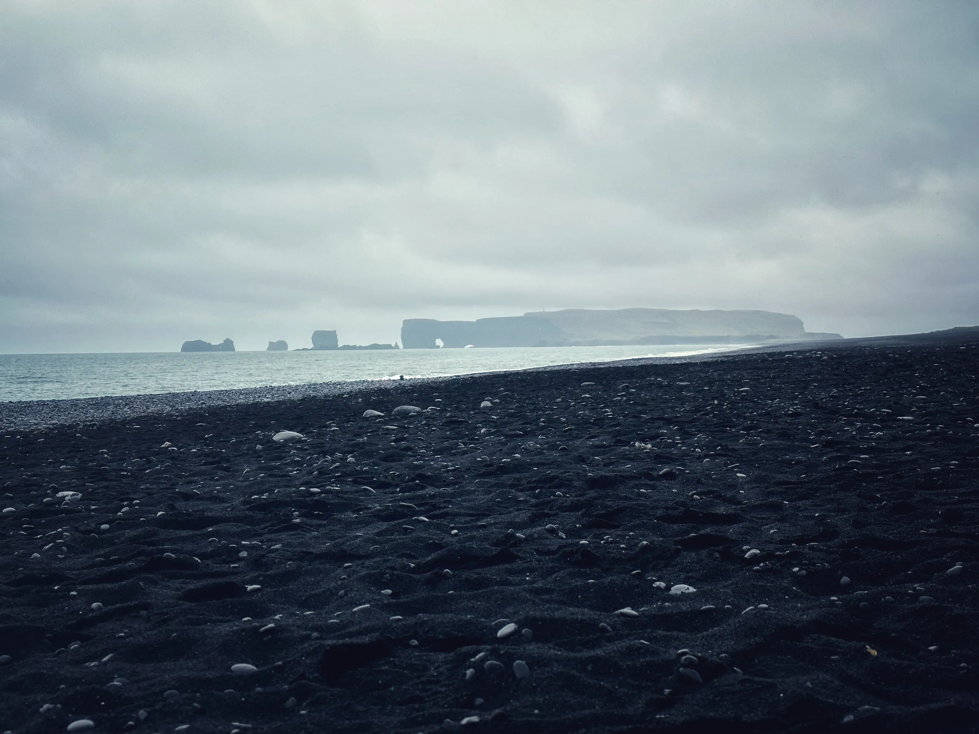 Black Sand Beaches (in colour)