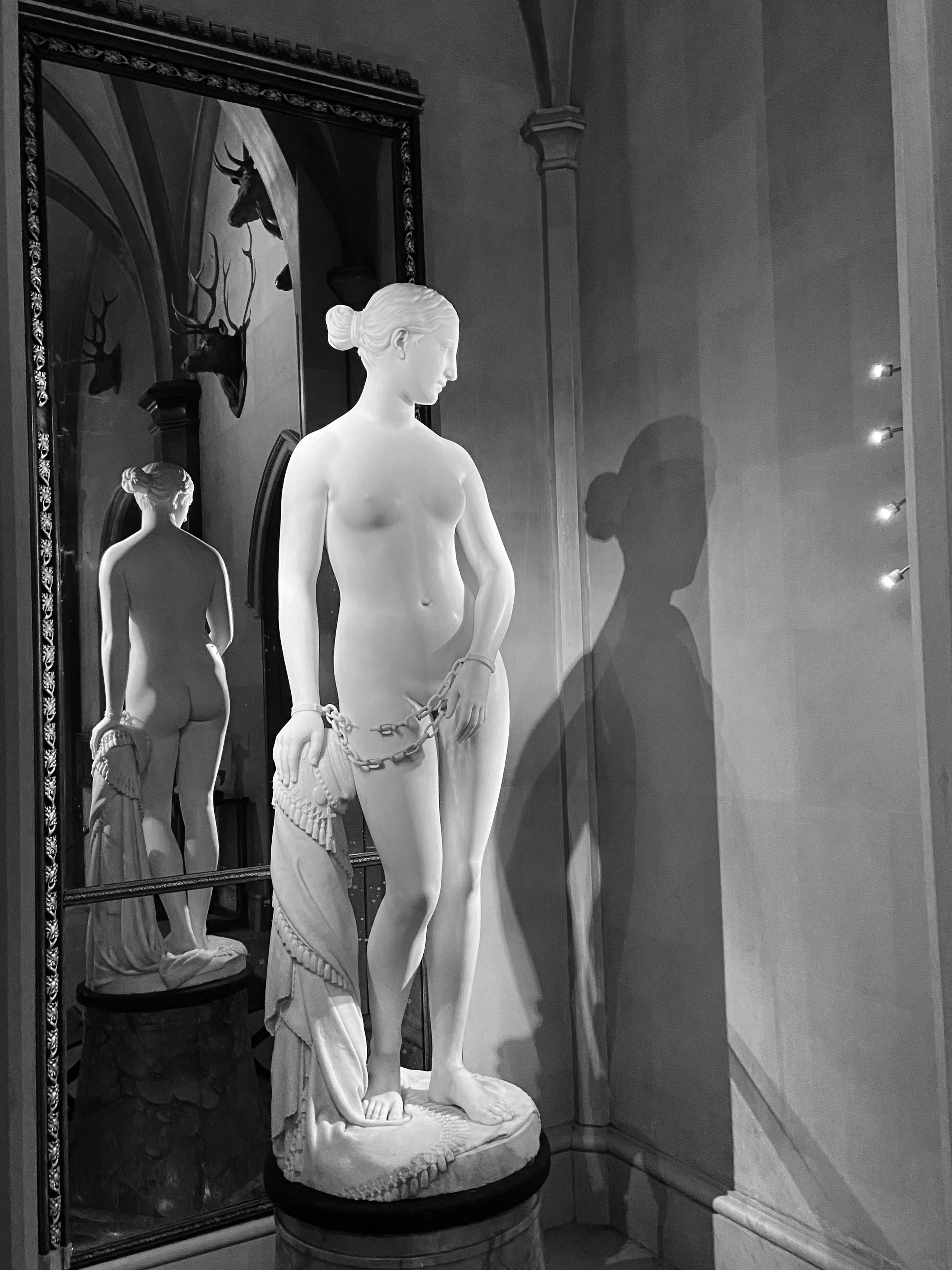Statues with Their Shadows