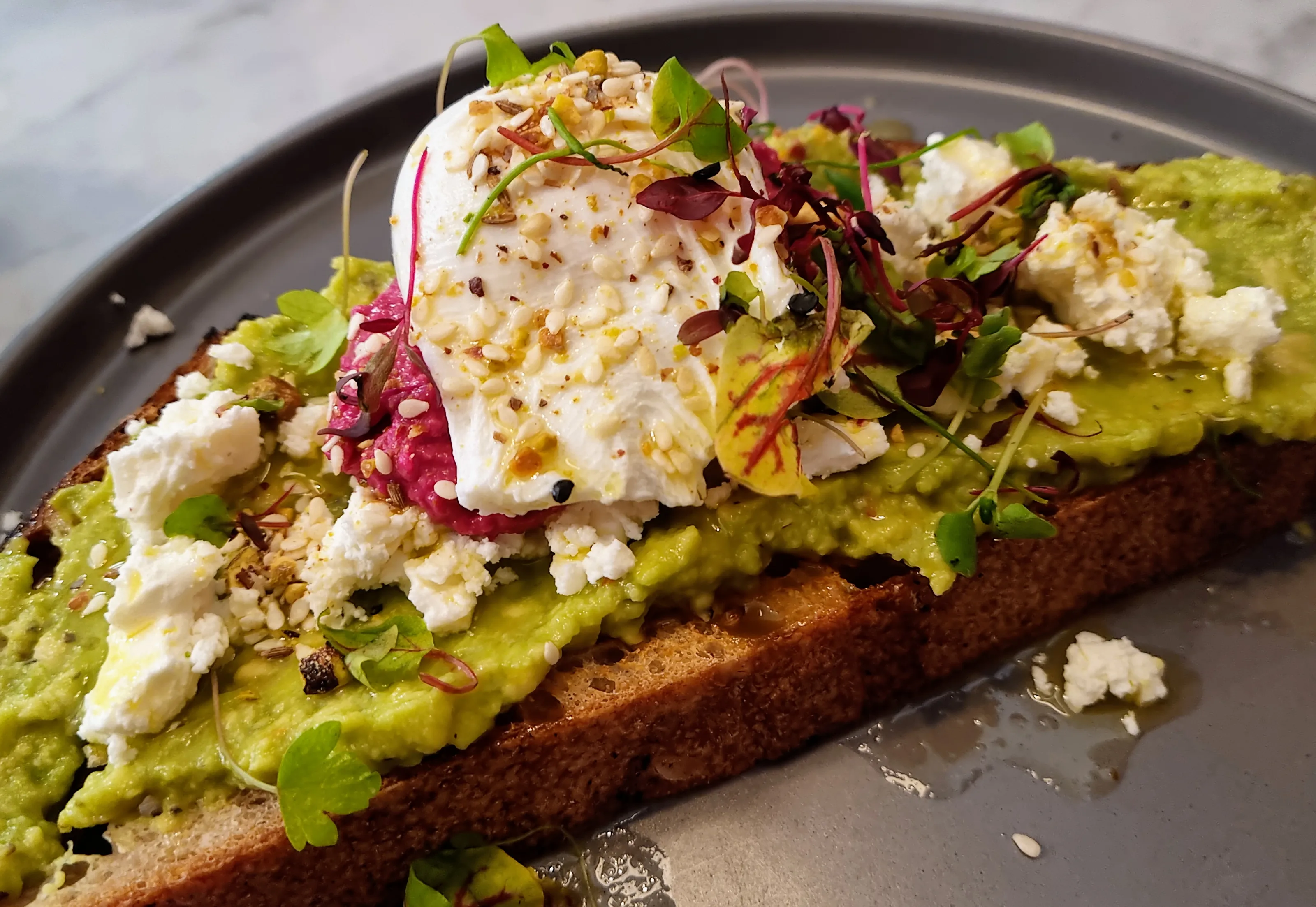 On Toast (in colour)