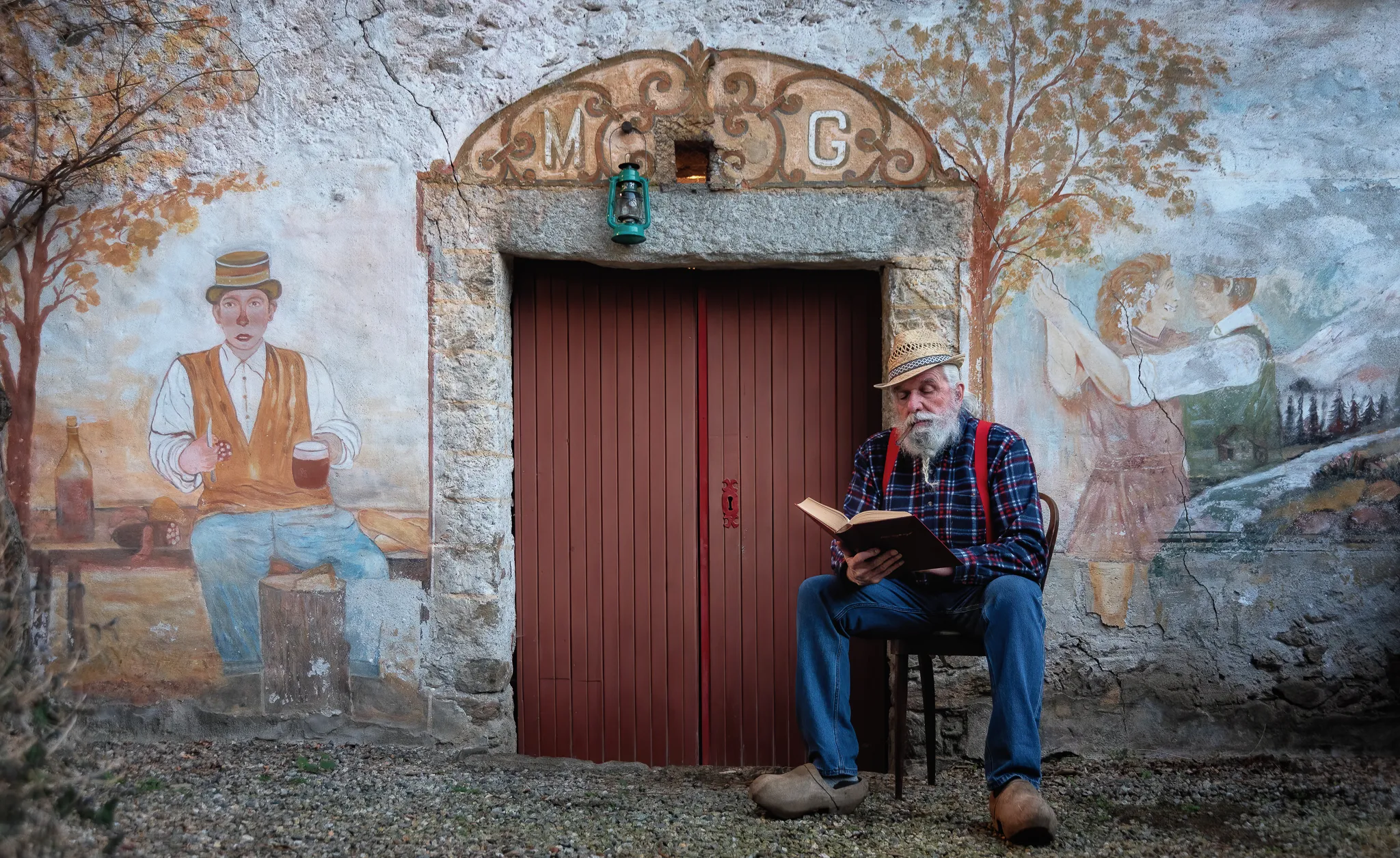 People Reading Real Books