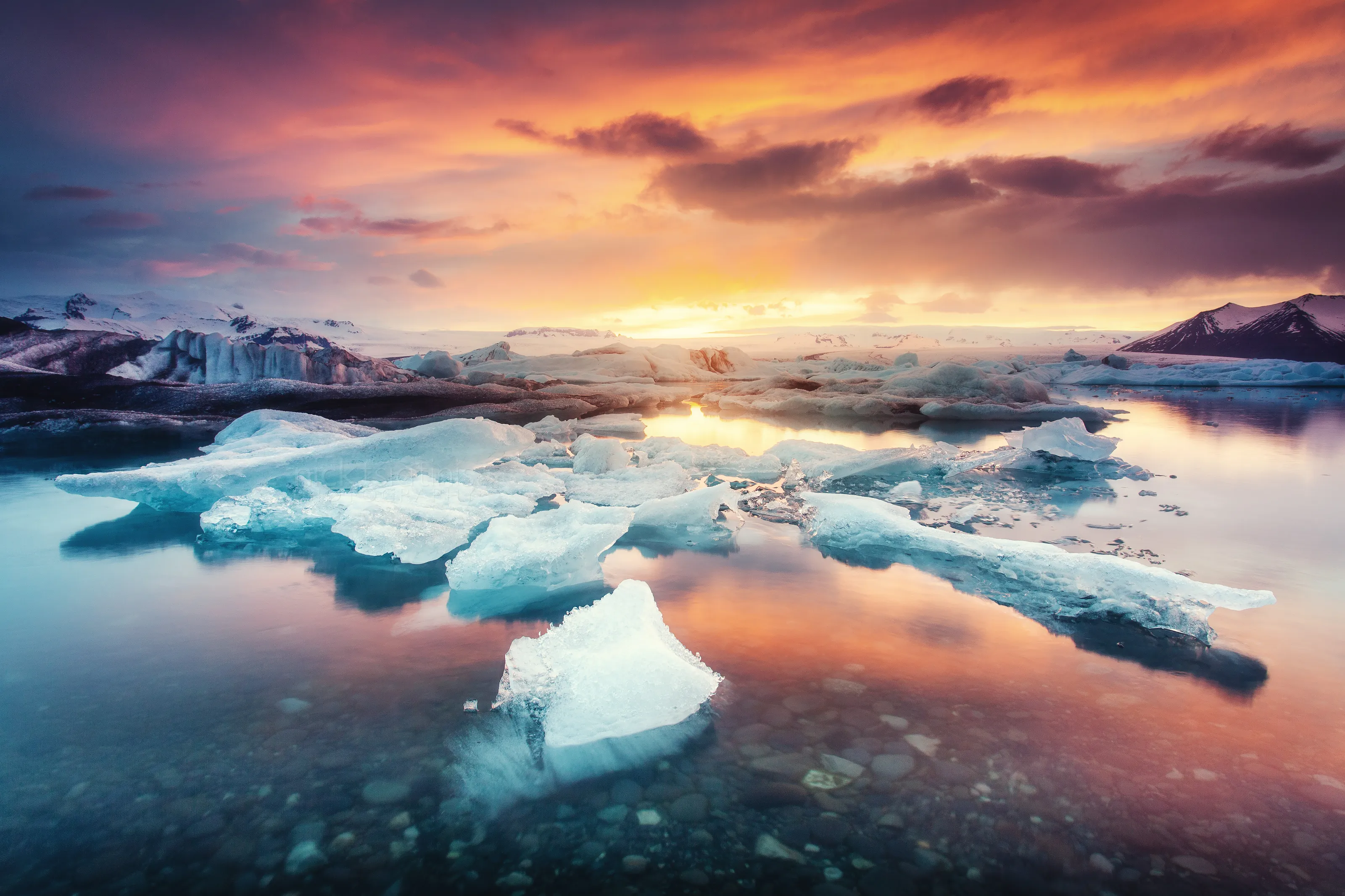 Icebergs, Glaciers and Ice Fields