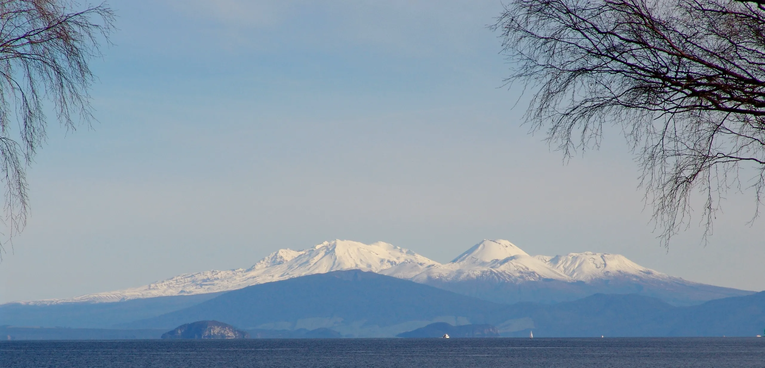 Snow-Capped Mountains (in colour)