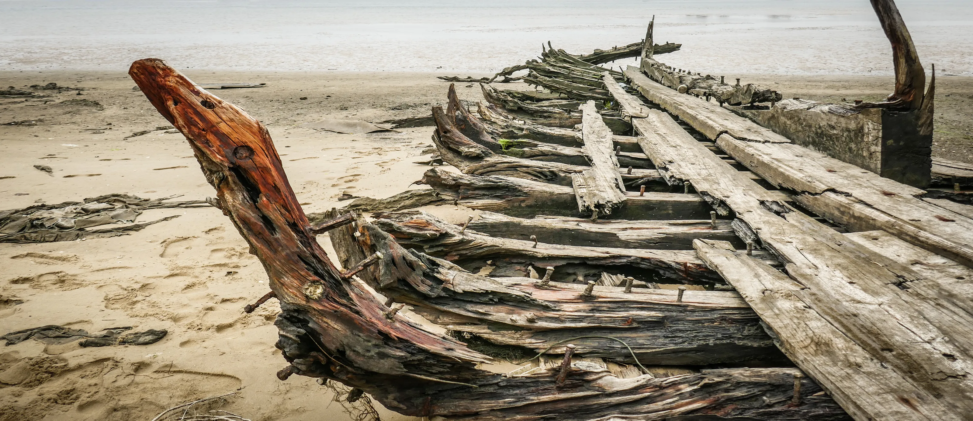 Shipwrecks and Wrecked Boats