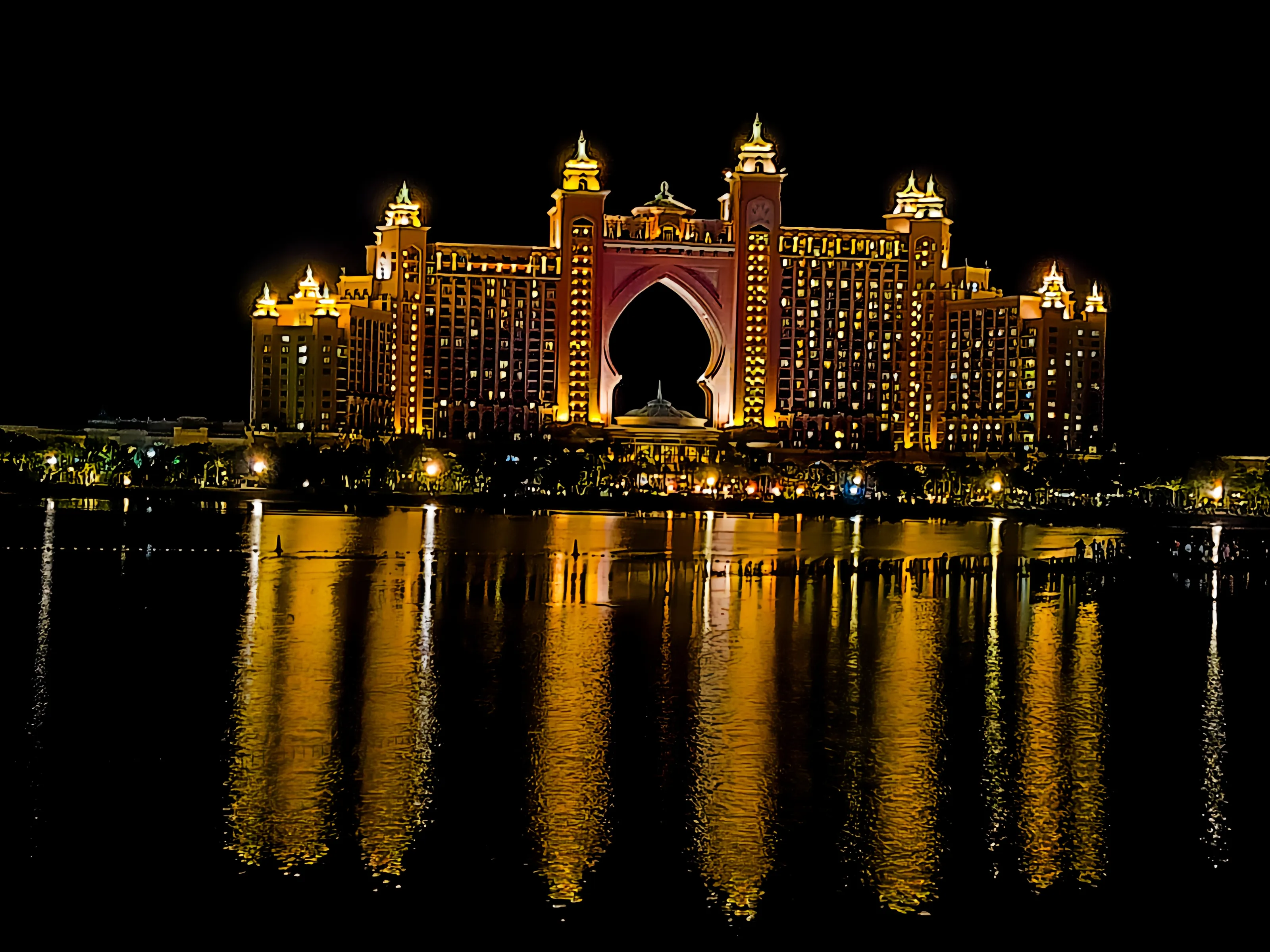 Architecture in United Arab Emirates (in colour)