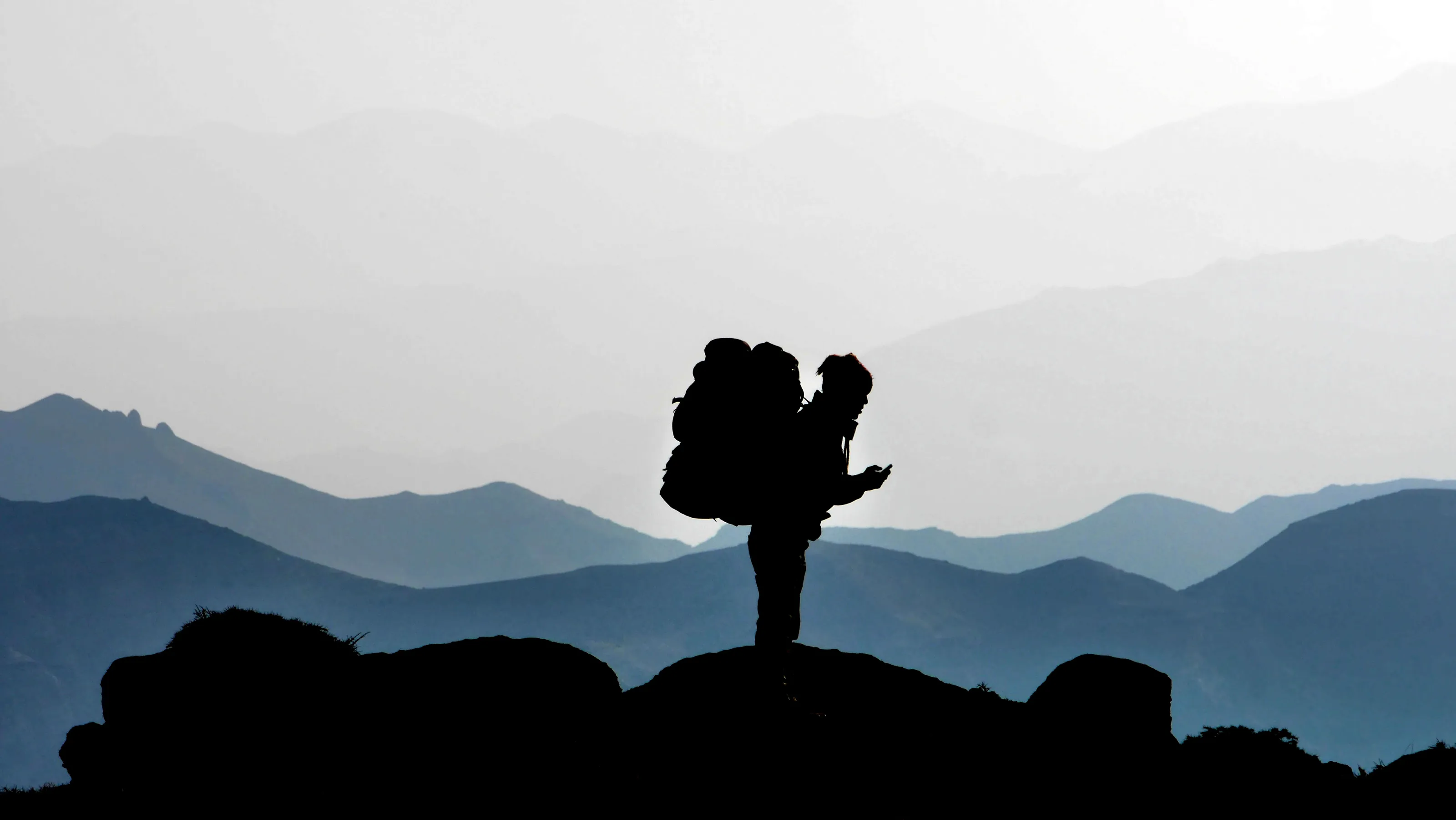 People Hiking in Nature
