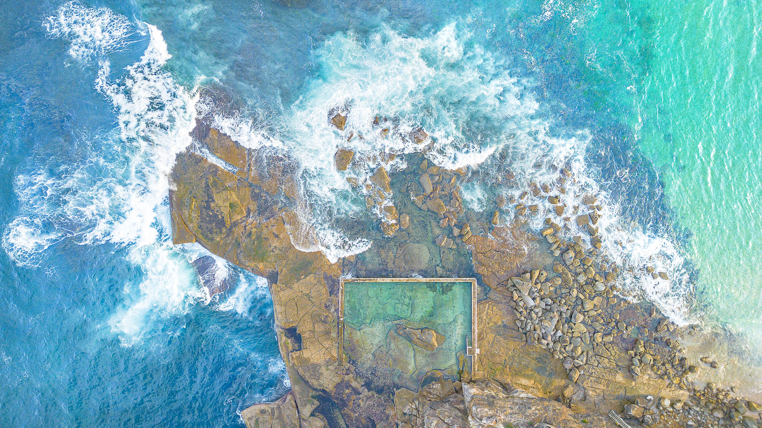Aerial Ocean and Beaches Scenes