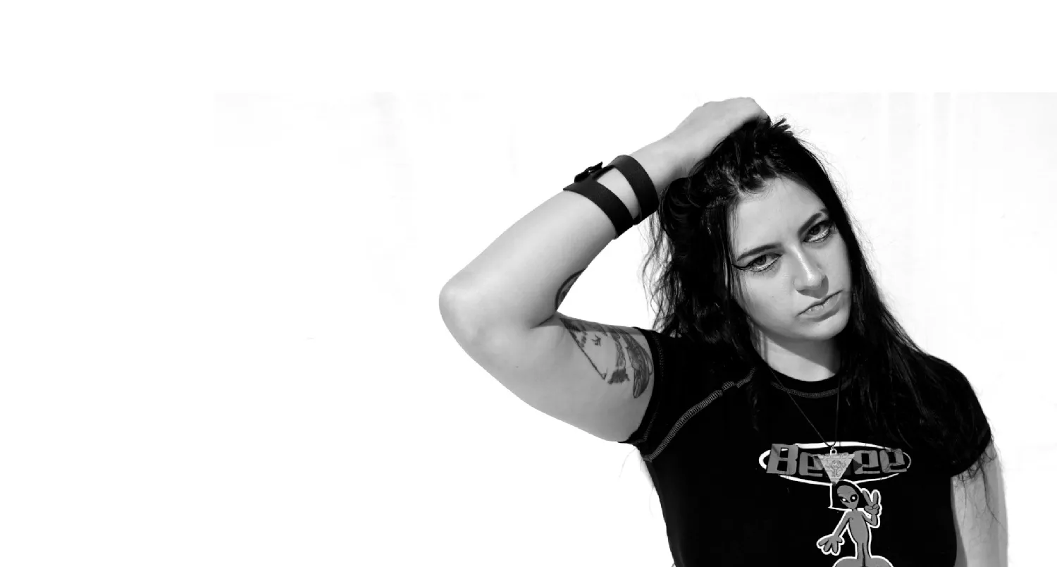 Me and My Thoughts in Black and White