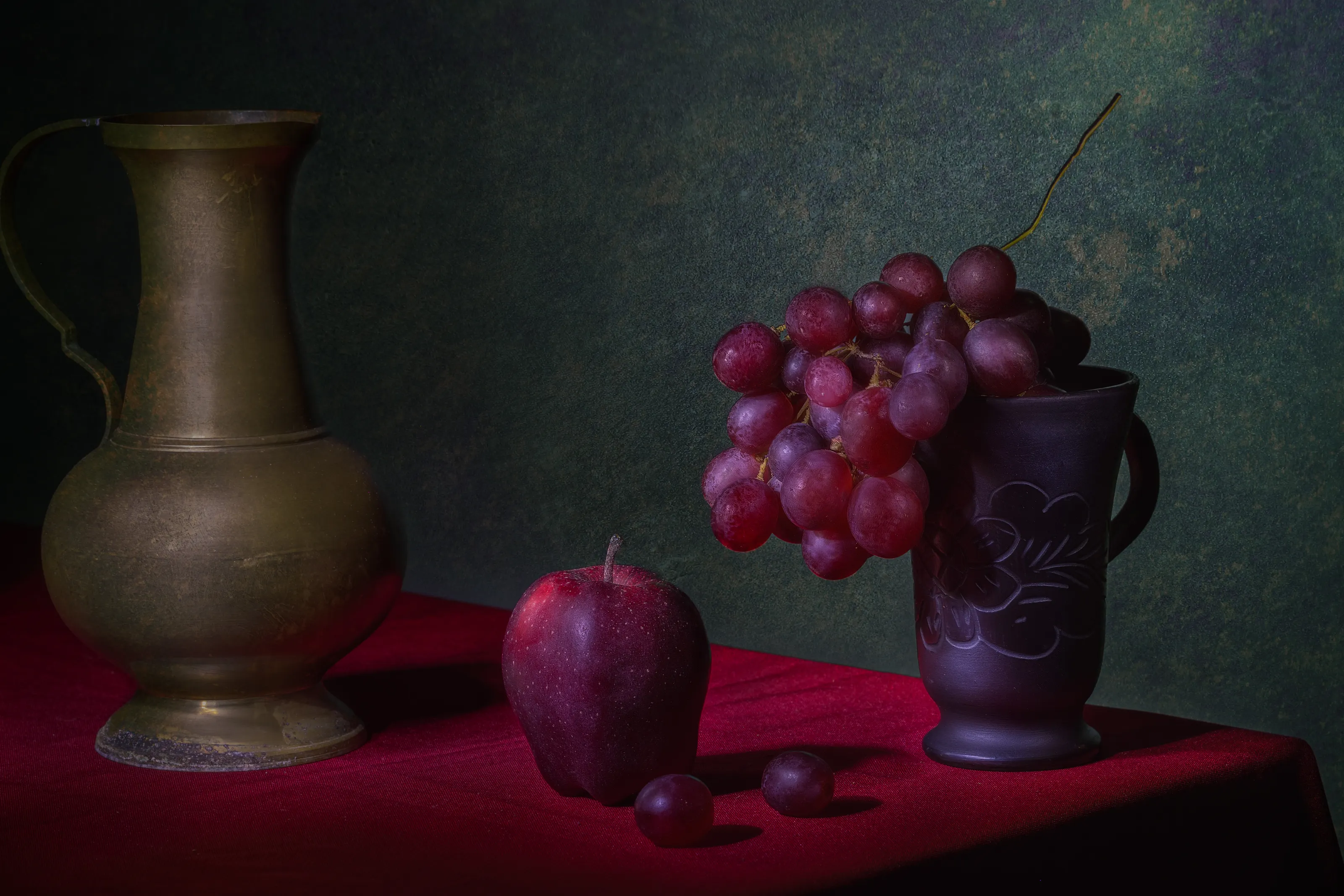 Still Life with Fruit (in colour)