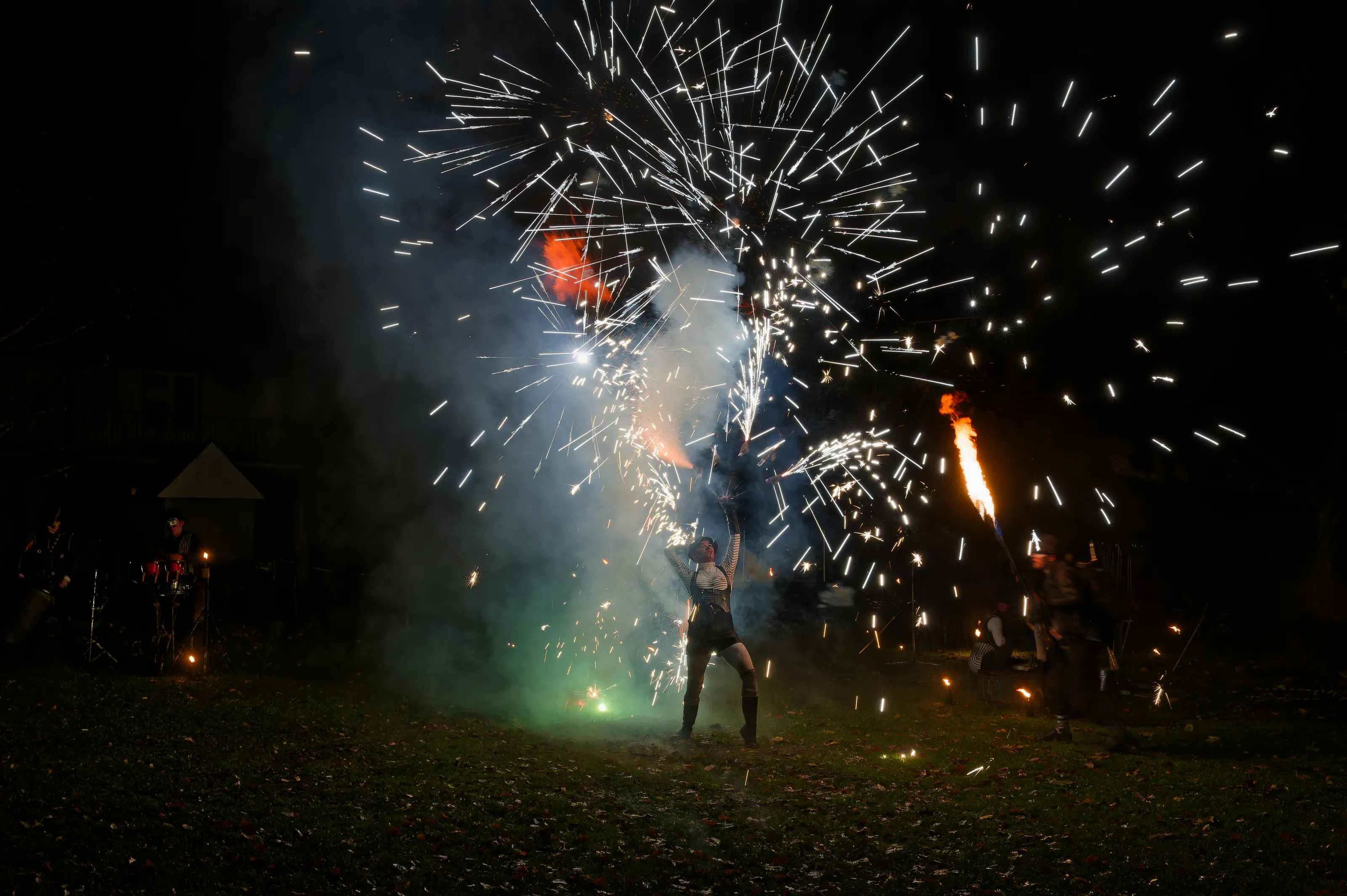 Fire and Light Shows (in colour)