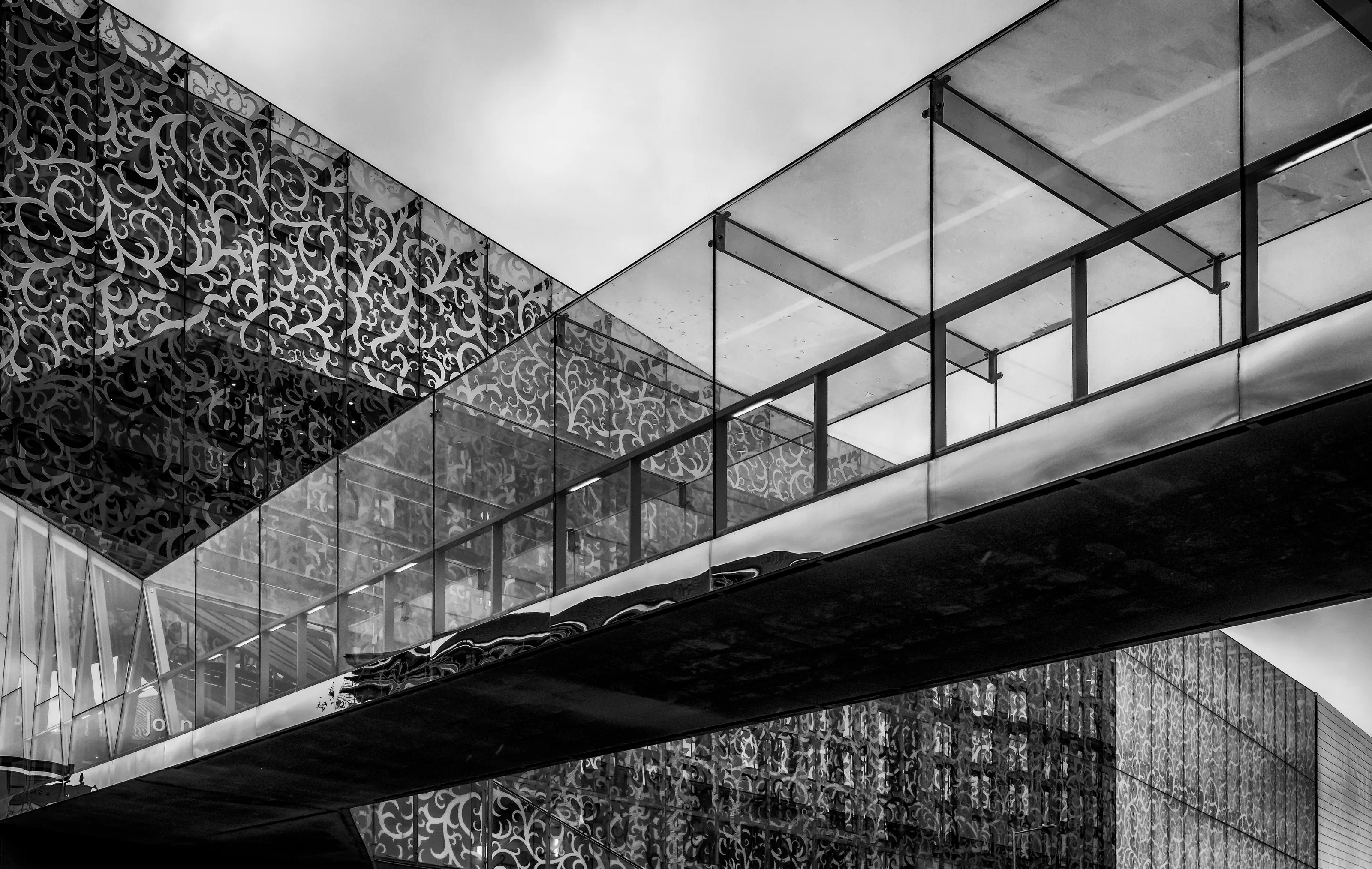 Urban Architecture in Black and White