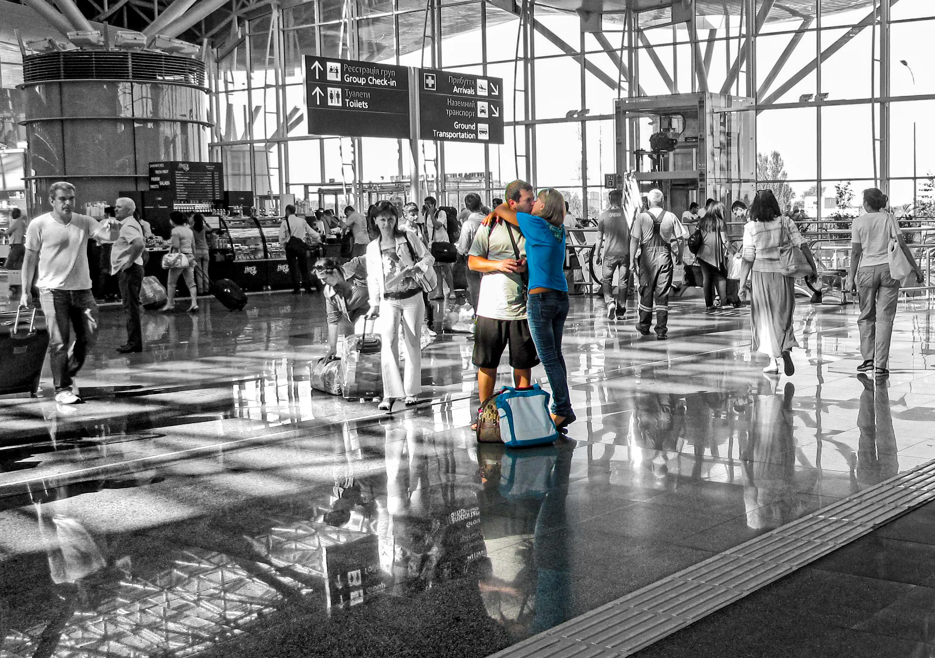 People at the Airport